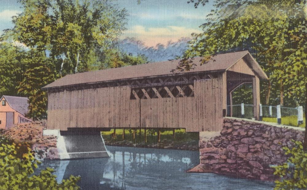 Greetings from Vermont - Screenprint Postcard