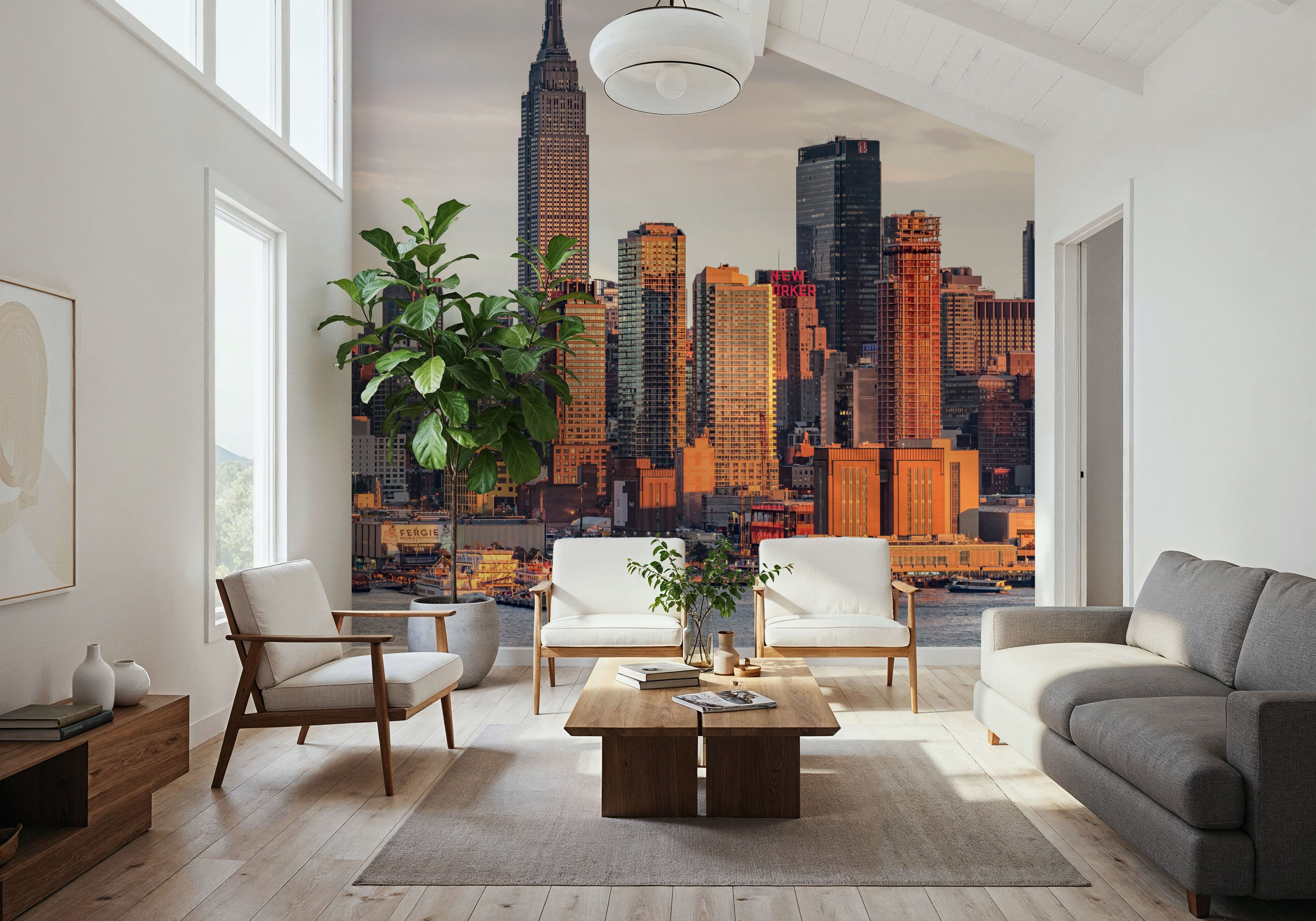 Jersey Views, Wallpaper