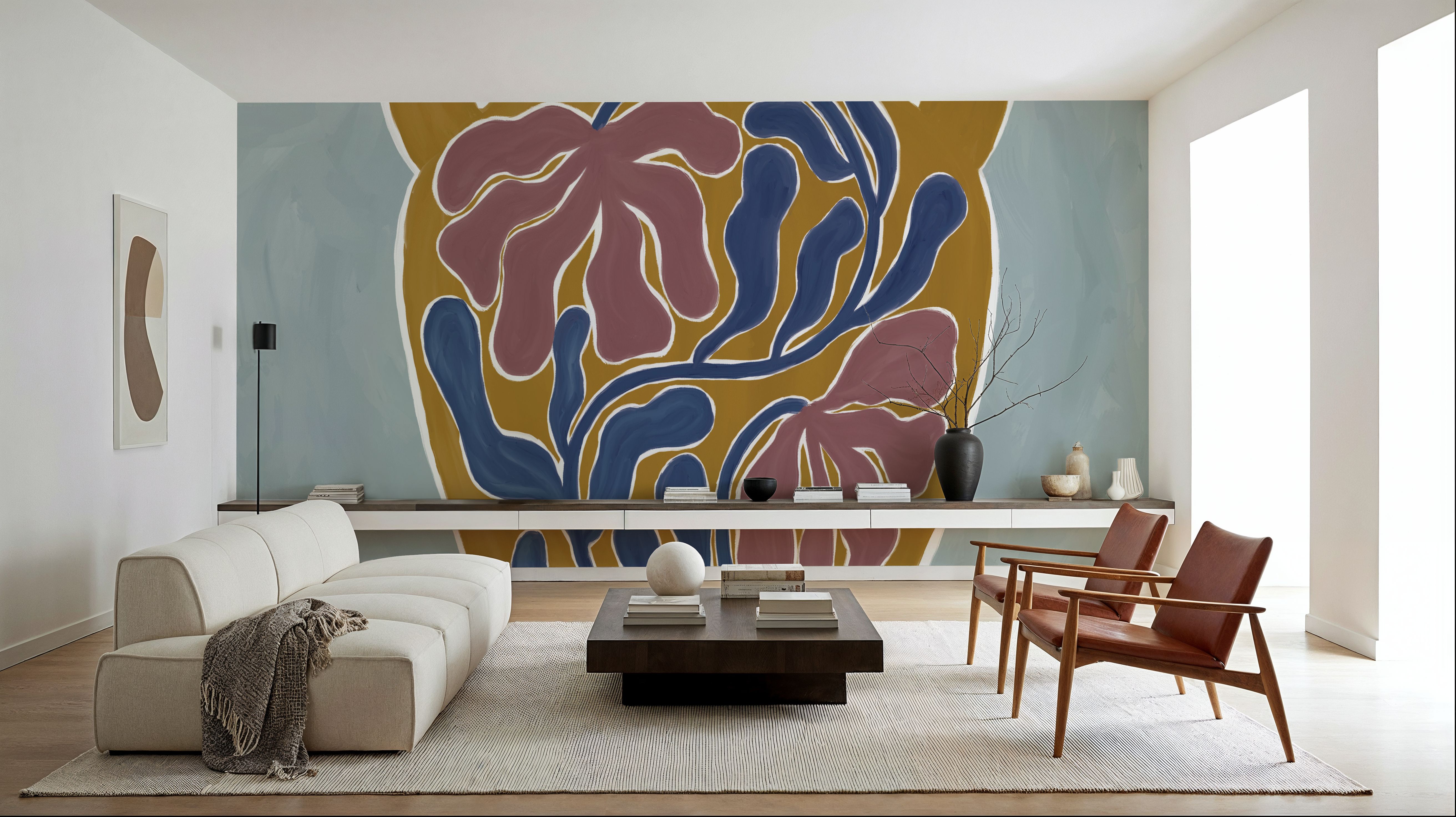 Modern Floral Vase I