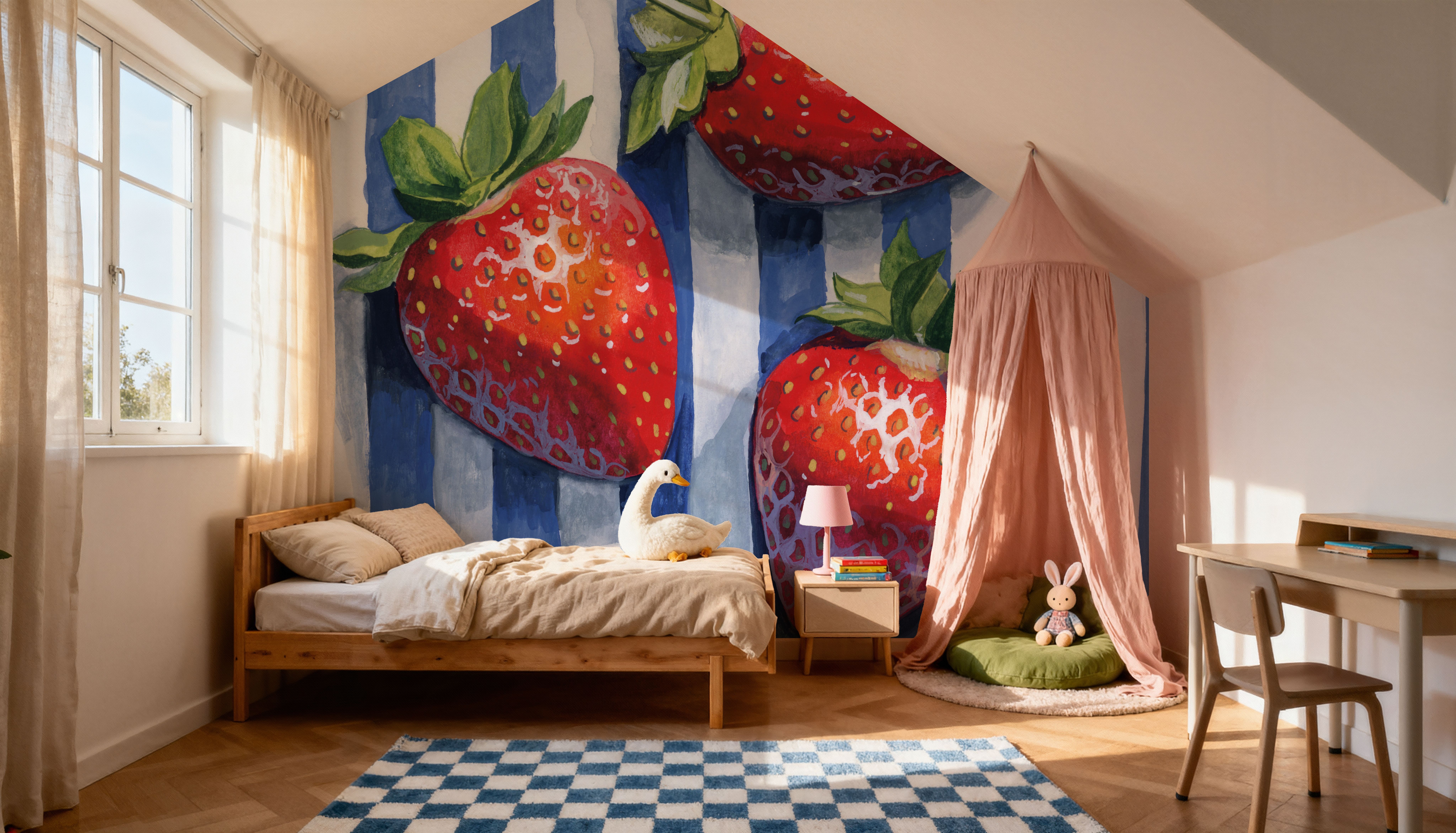 Stripe Cloth Berries