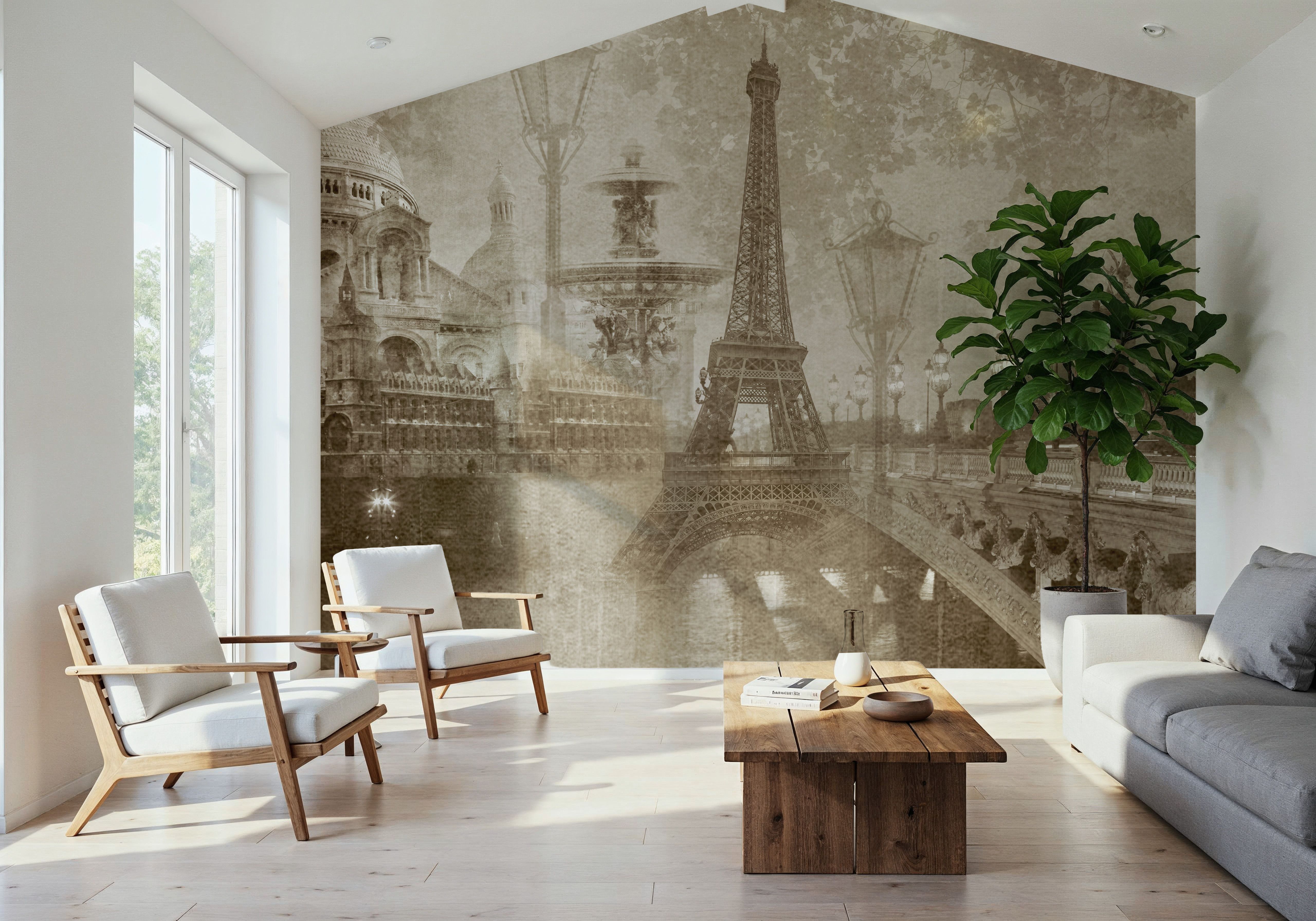 Dreaming of Paris, Wallpaper
