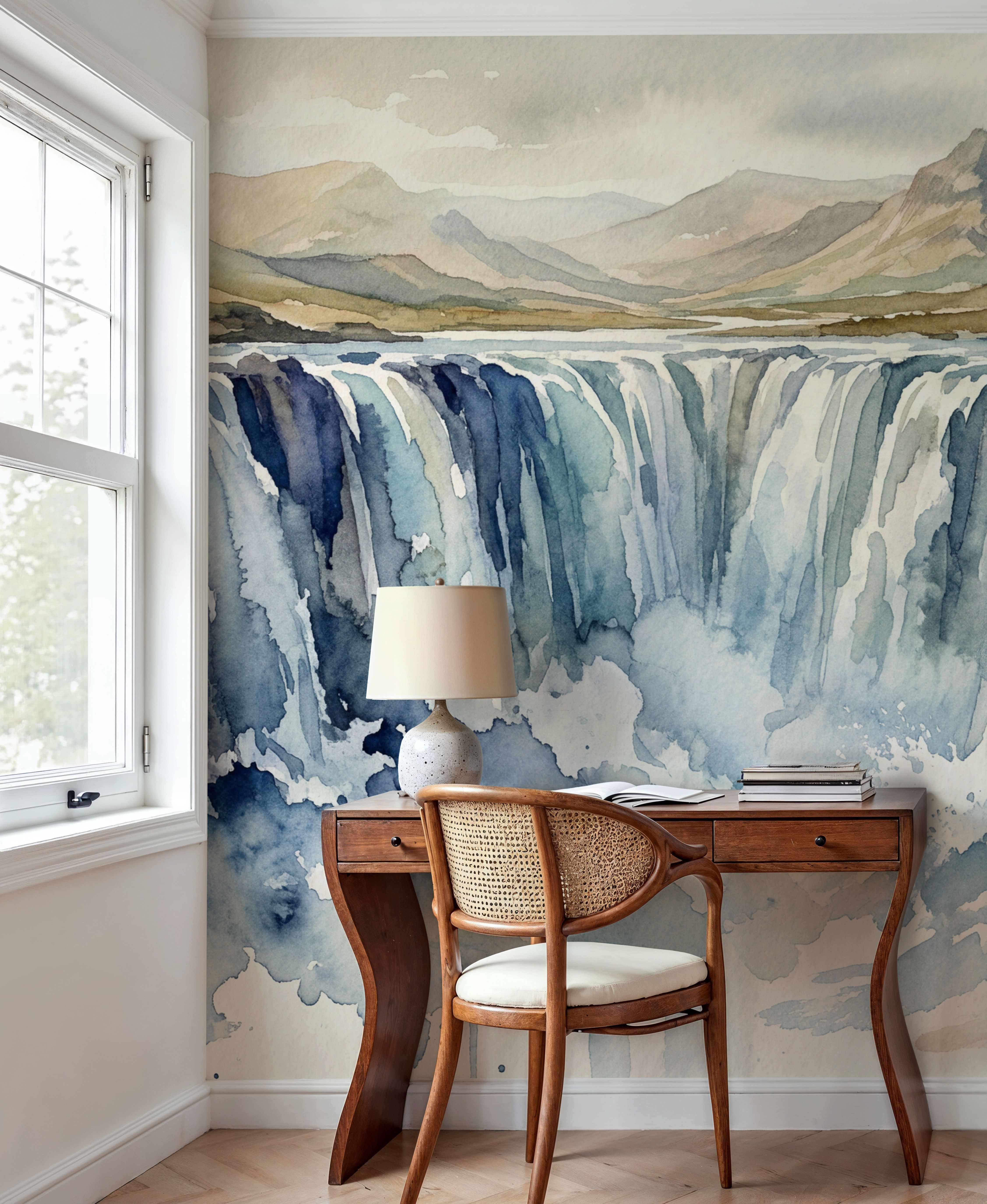 Cascade - Watercolor Landscapes Series