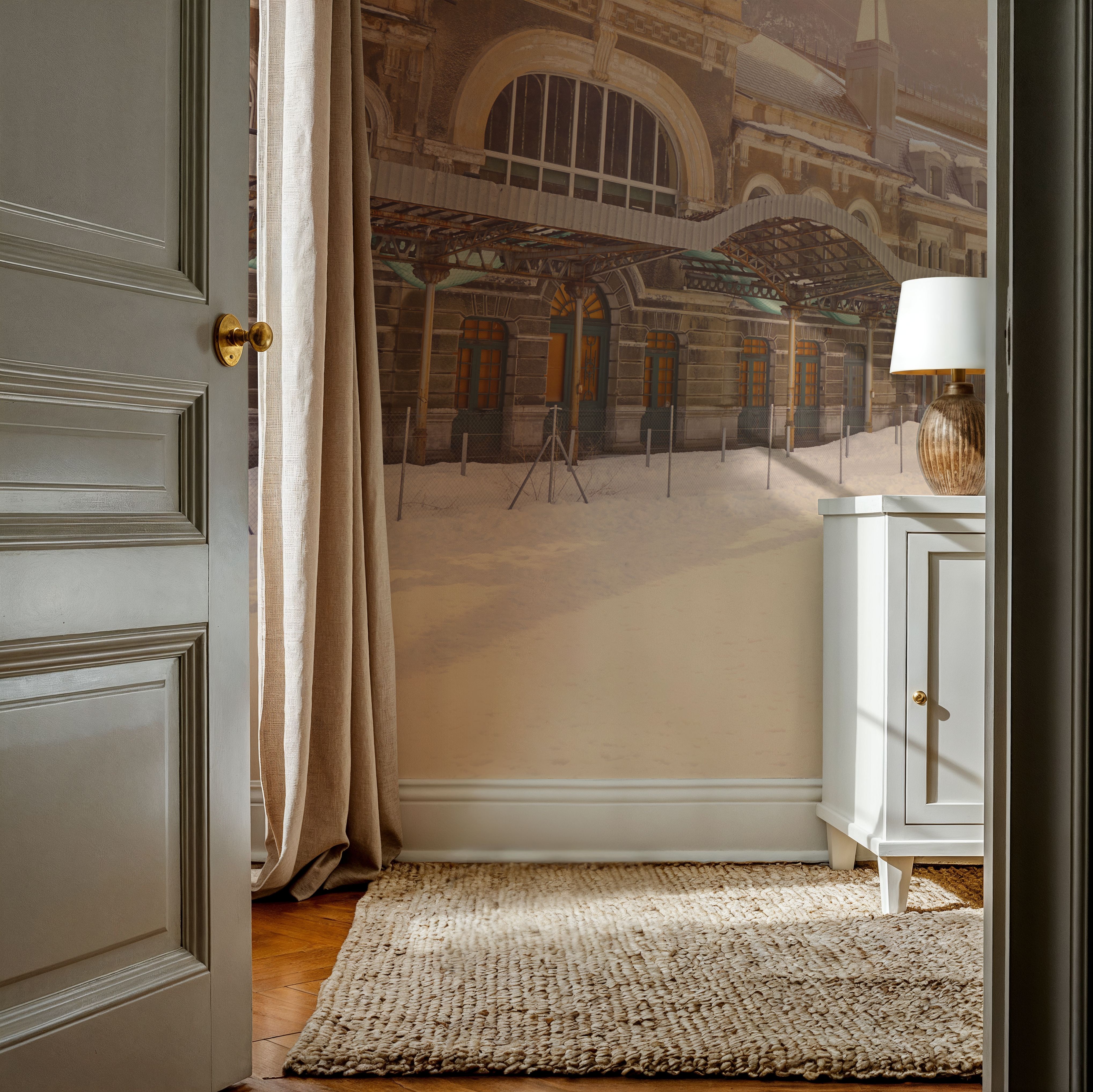 Winter Railway Terminal