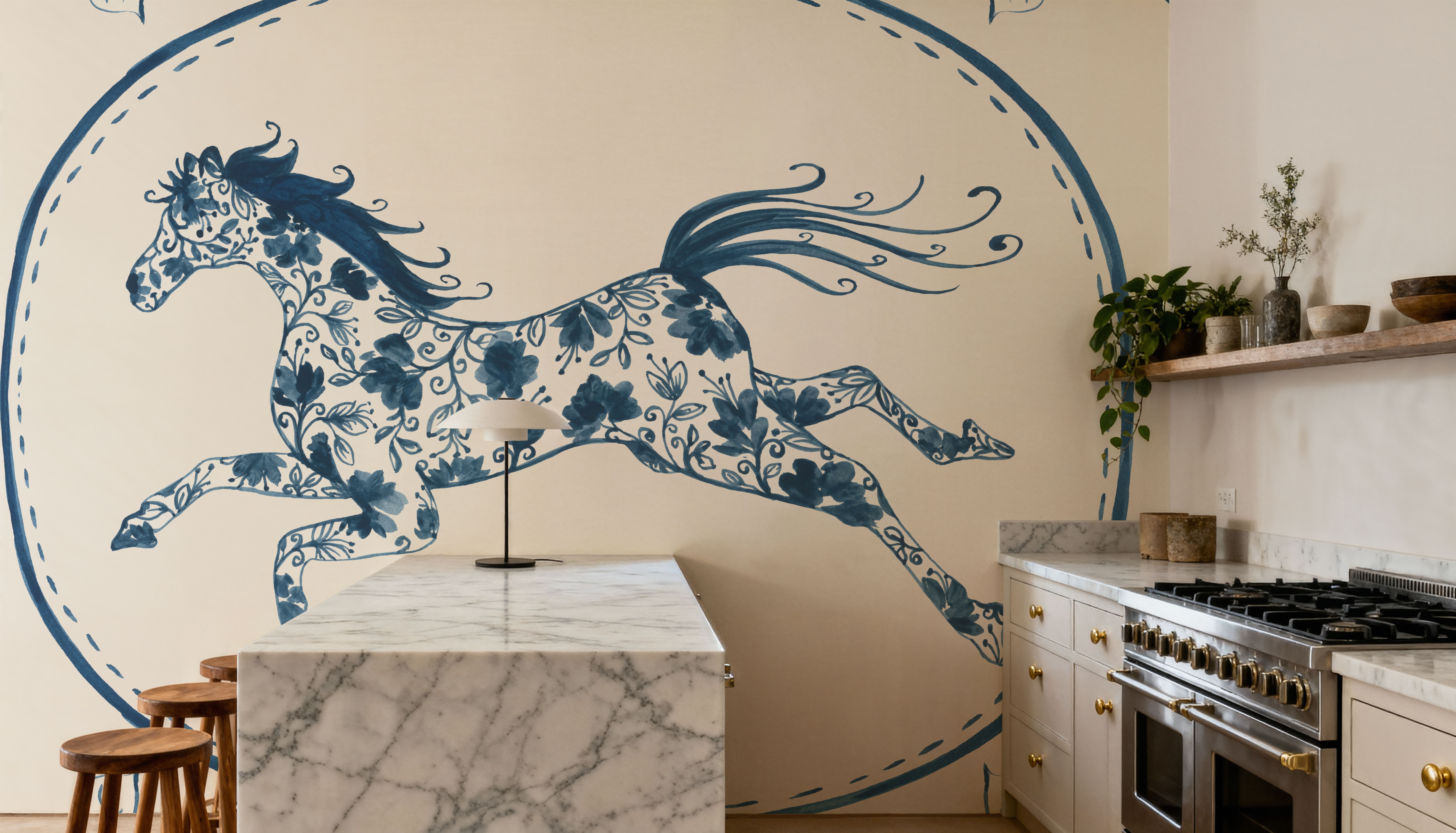 Chinoiserie Cowgirl IV