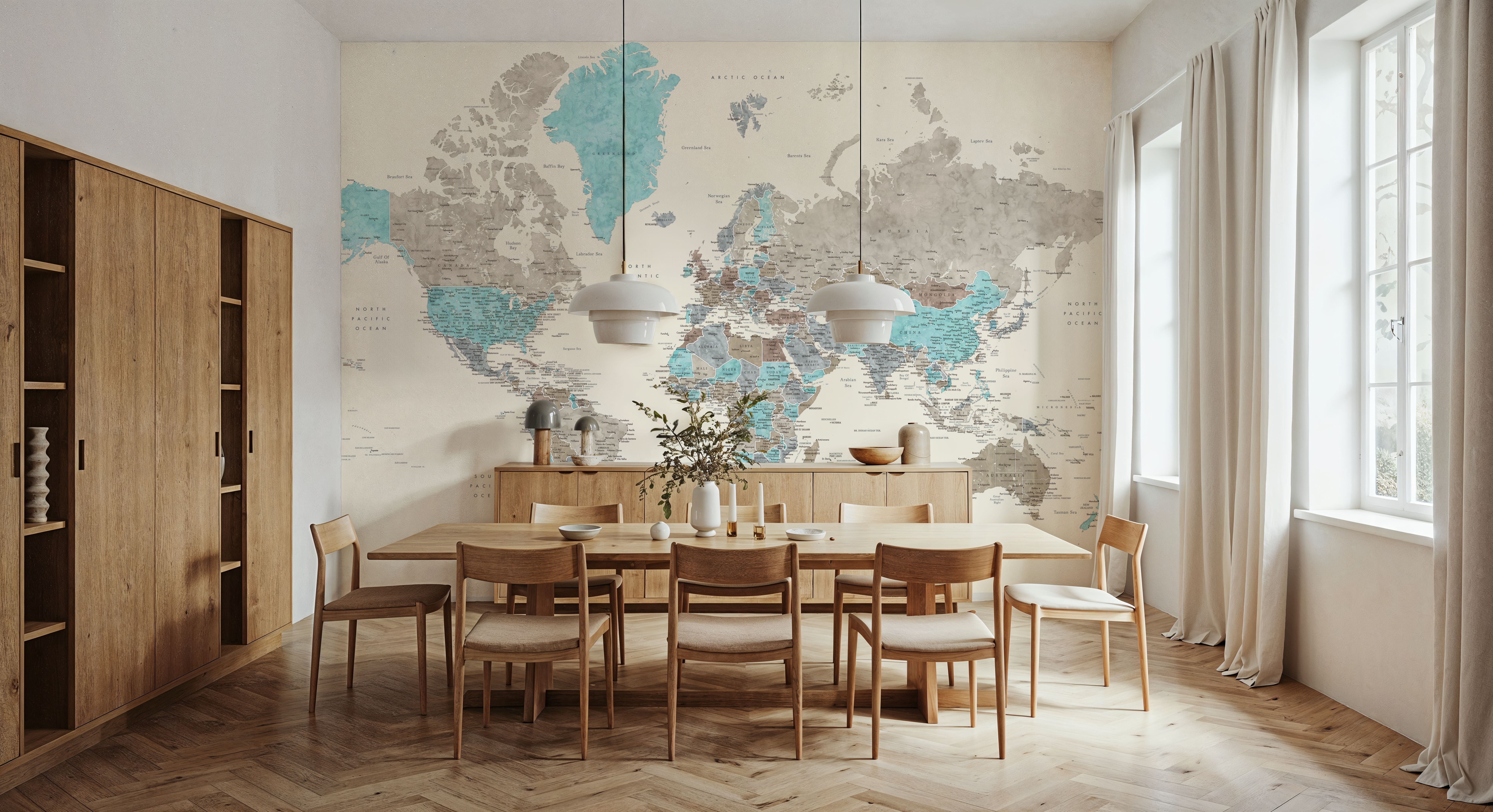 World Map Cities - Romi