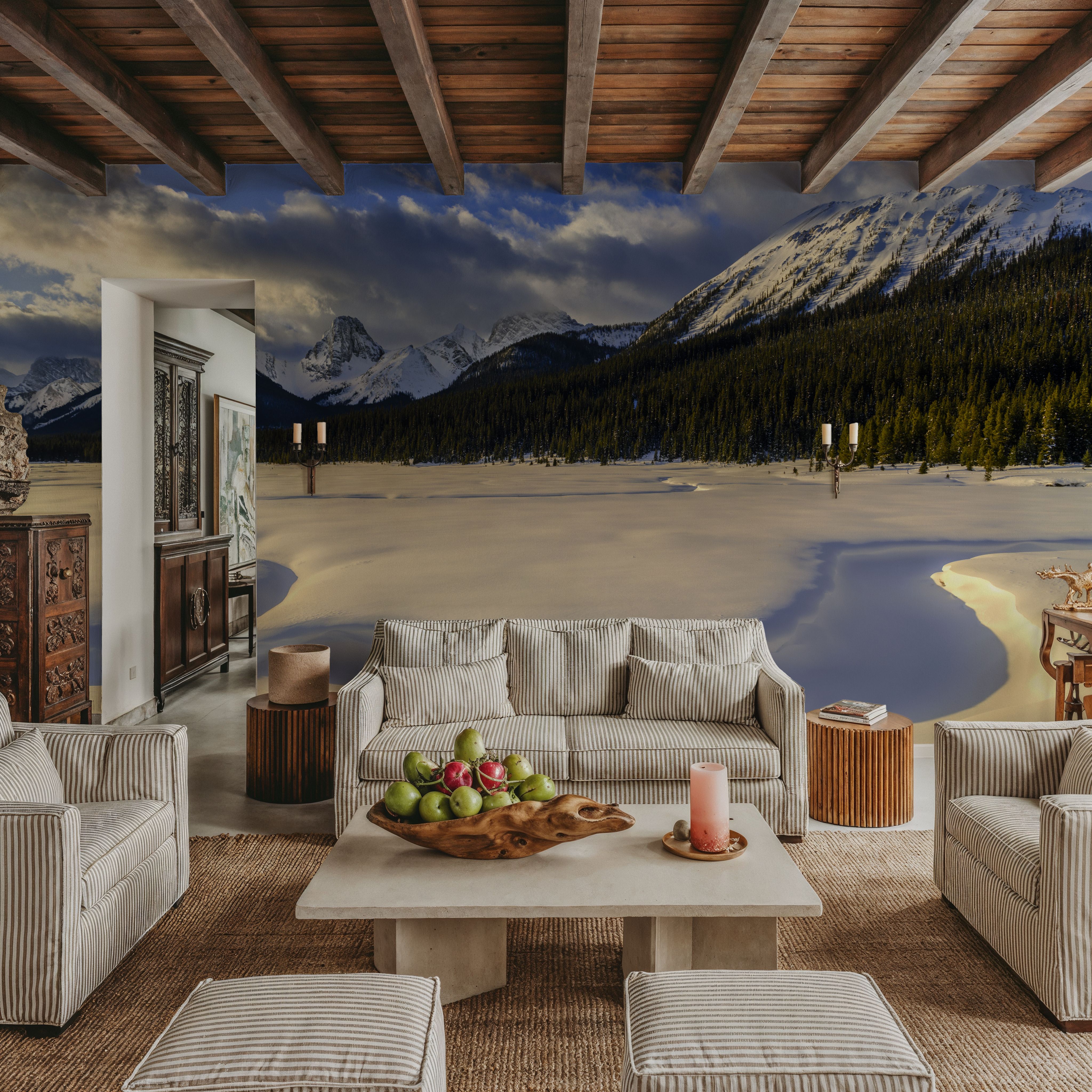 Snow Meadow, Tapeten