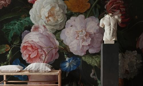 Still Life with Flowers in a Glass Vase