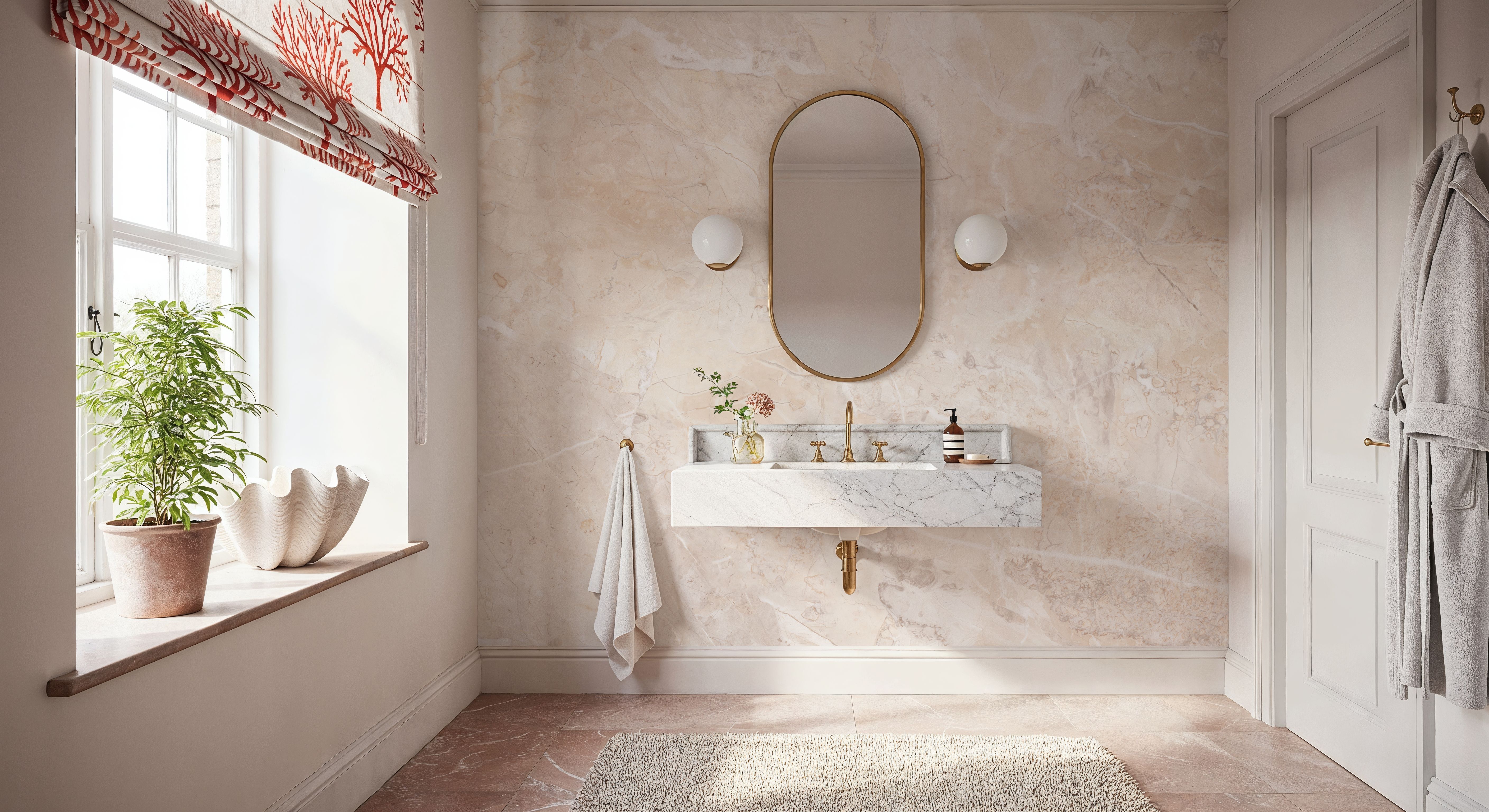 Beige Marble Panoramic