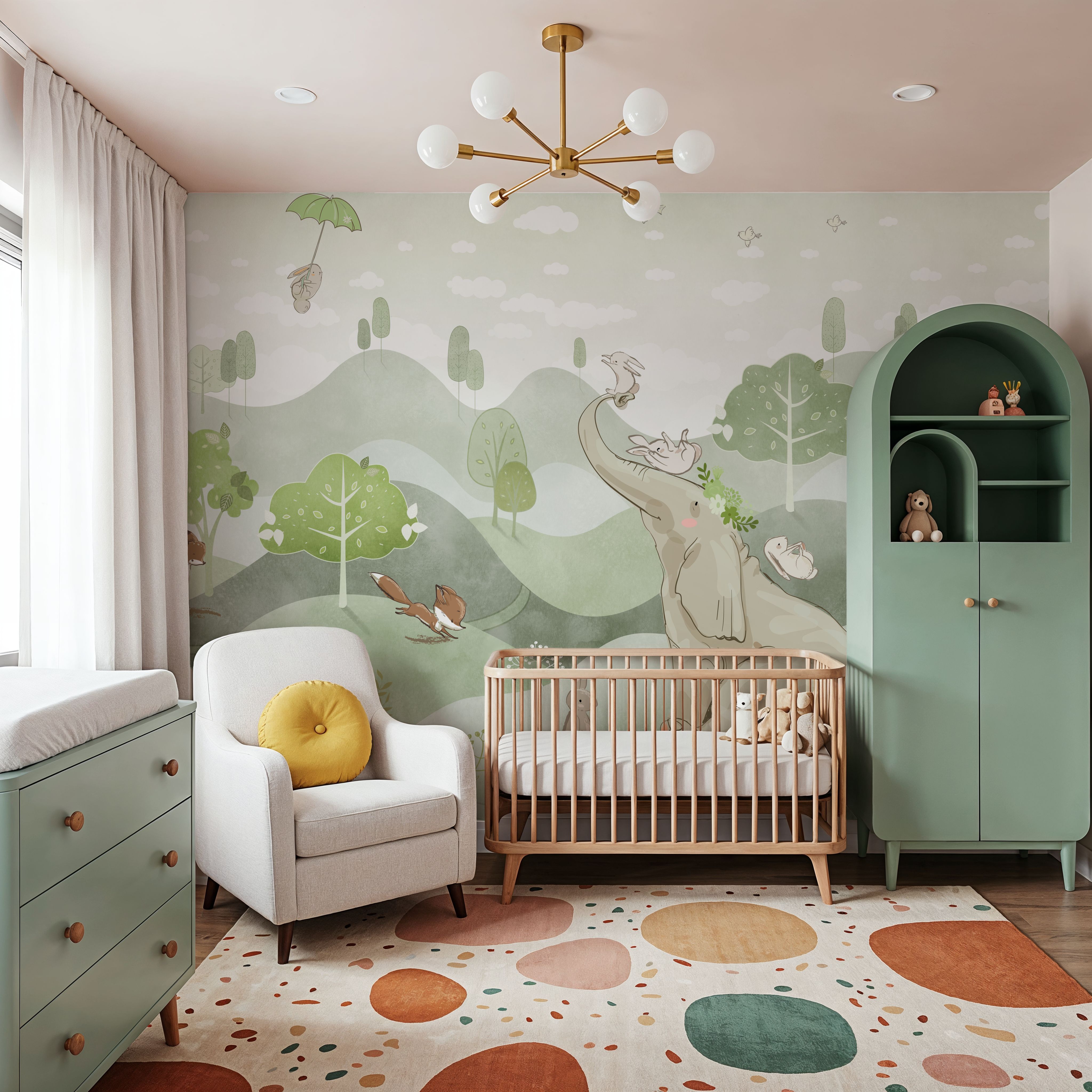 Bunny Friends, Green