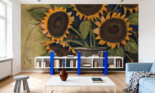 Sunflower Crock