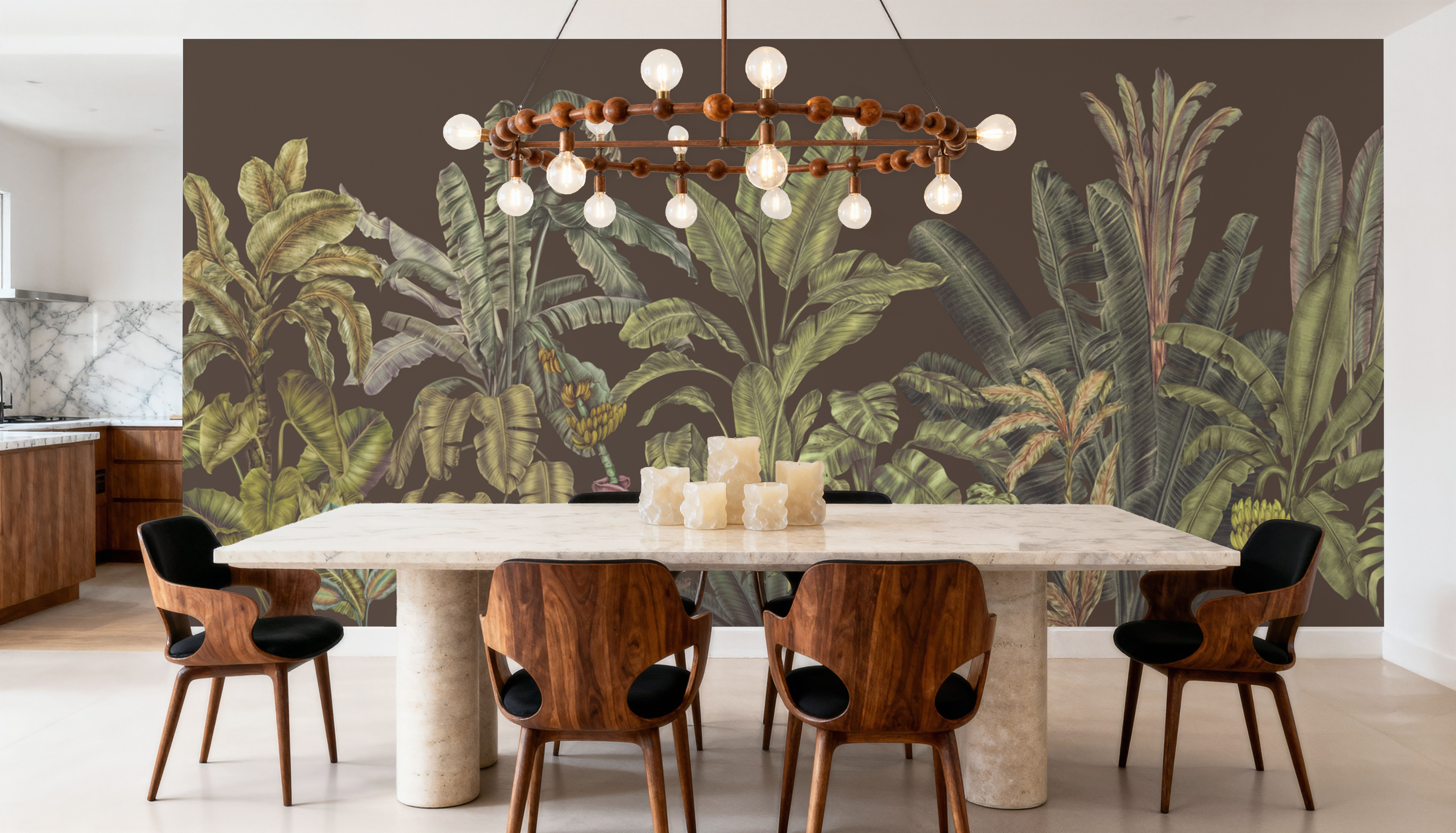 Madagascar Foliage, Mauve