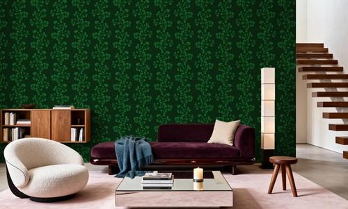 Fern Stripes, Chlorophyll Green