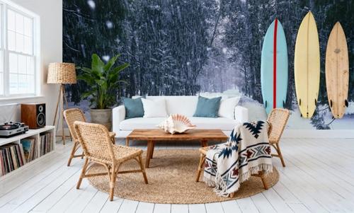 Winter Forest Path