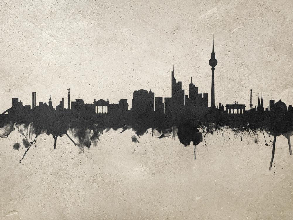 Berlin Skyline Concrete