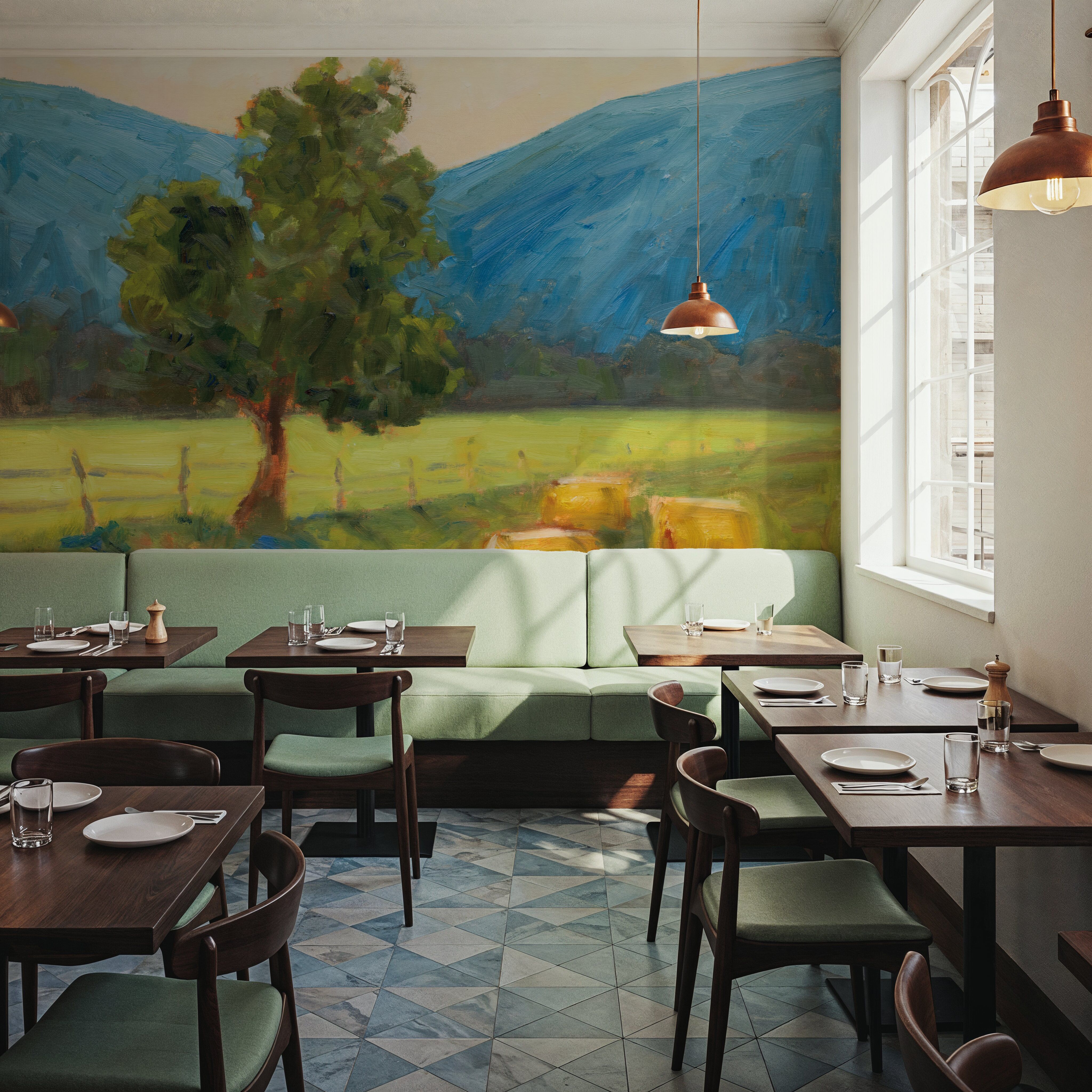 Blue Ridge Hay Bales