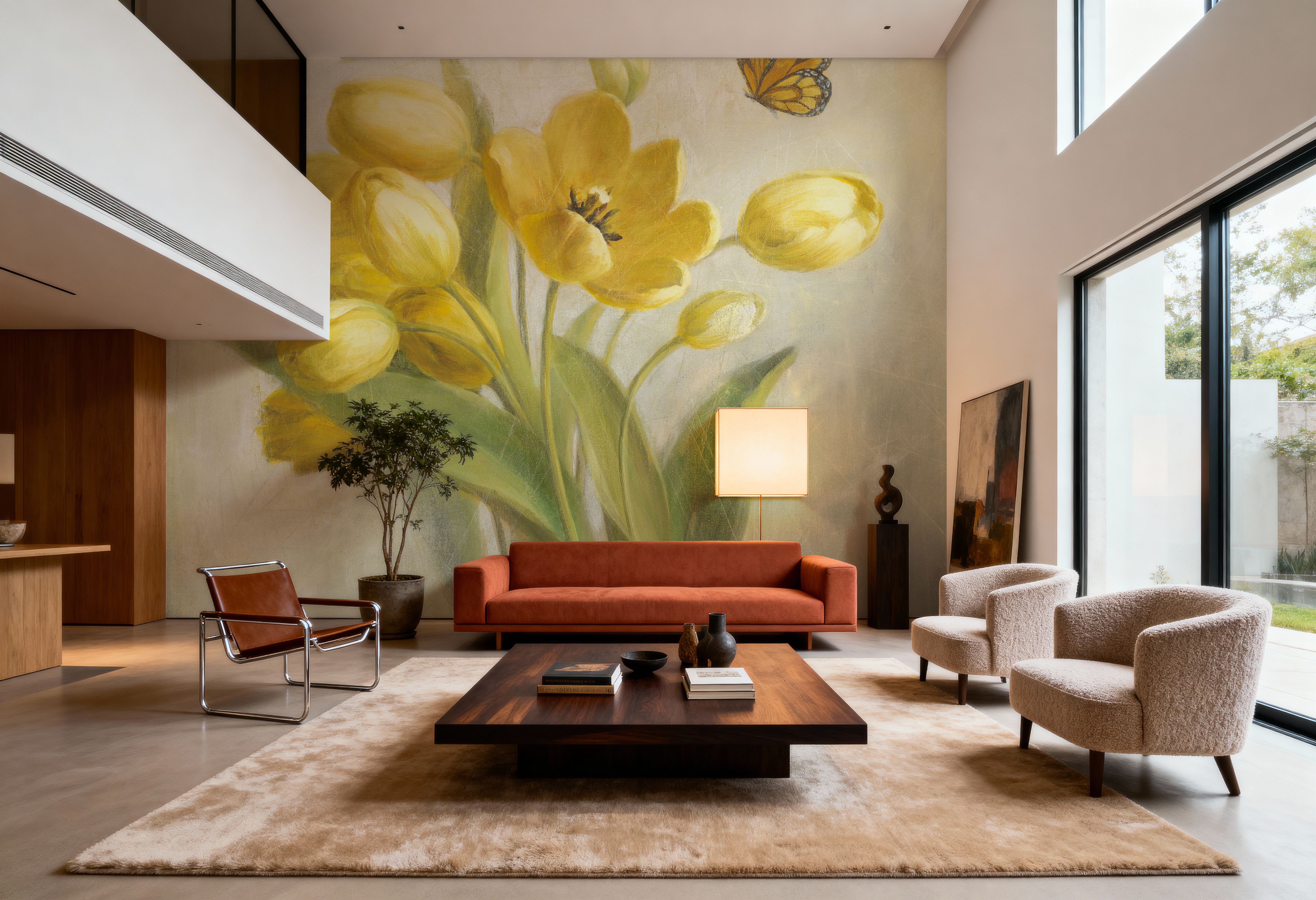 Yellow French Tulips