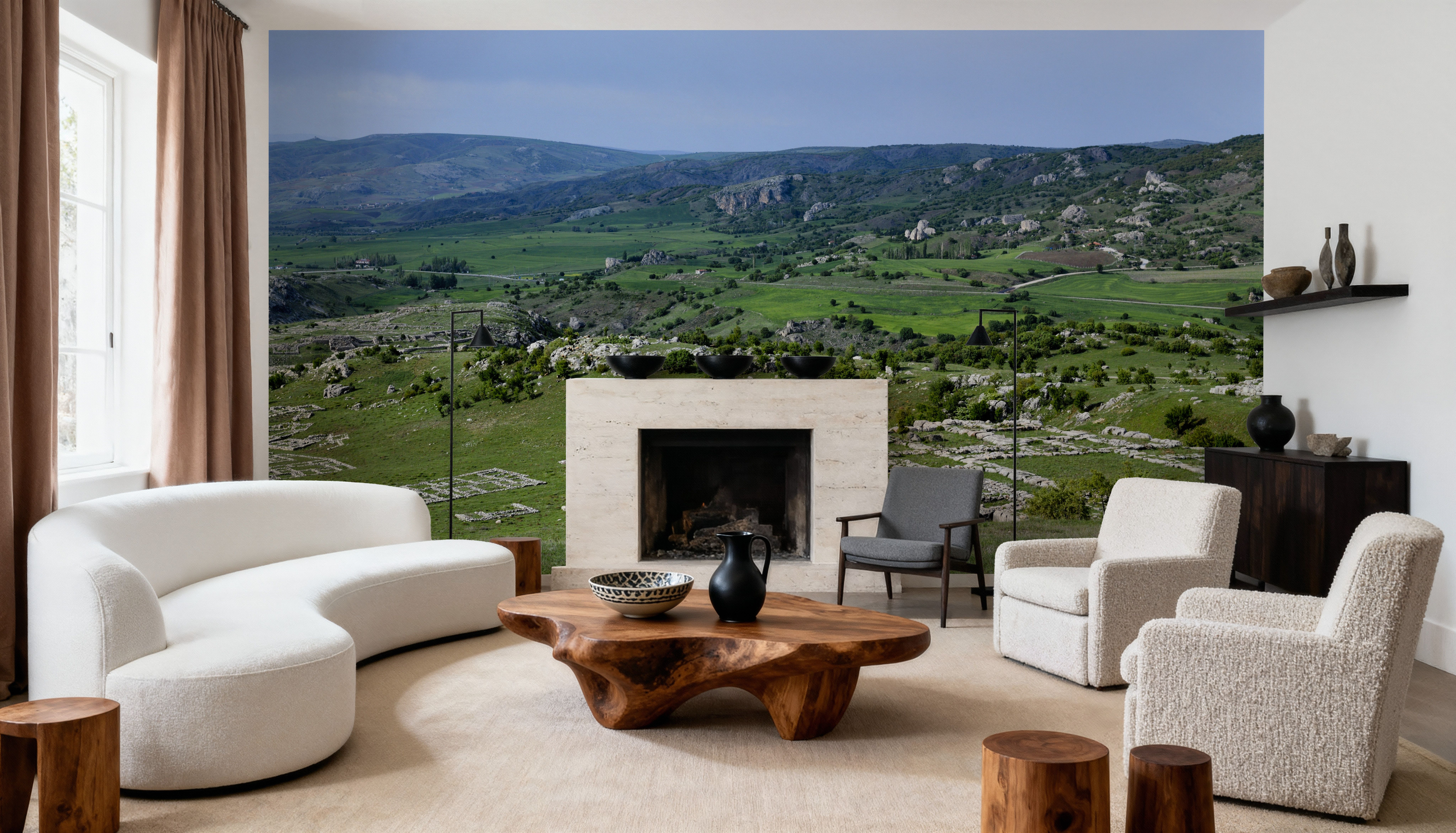 Ancient Verdure, Wallpaper