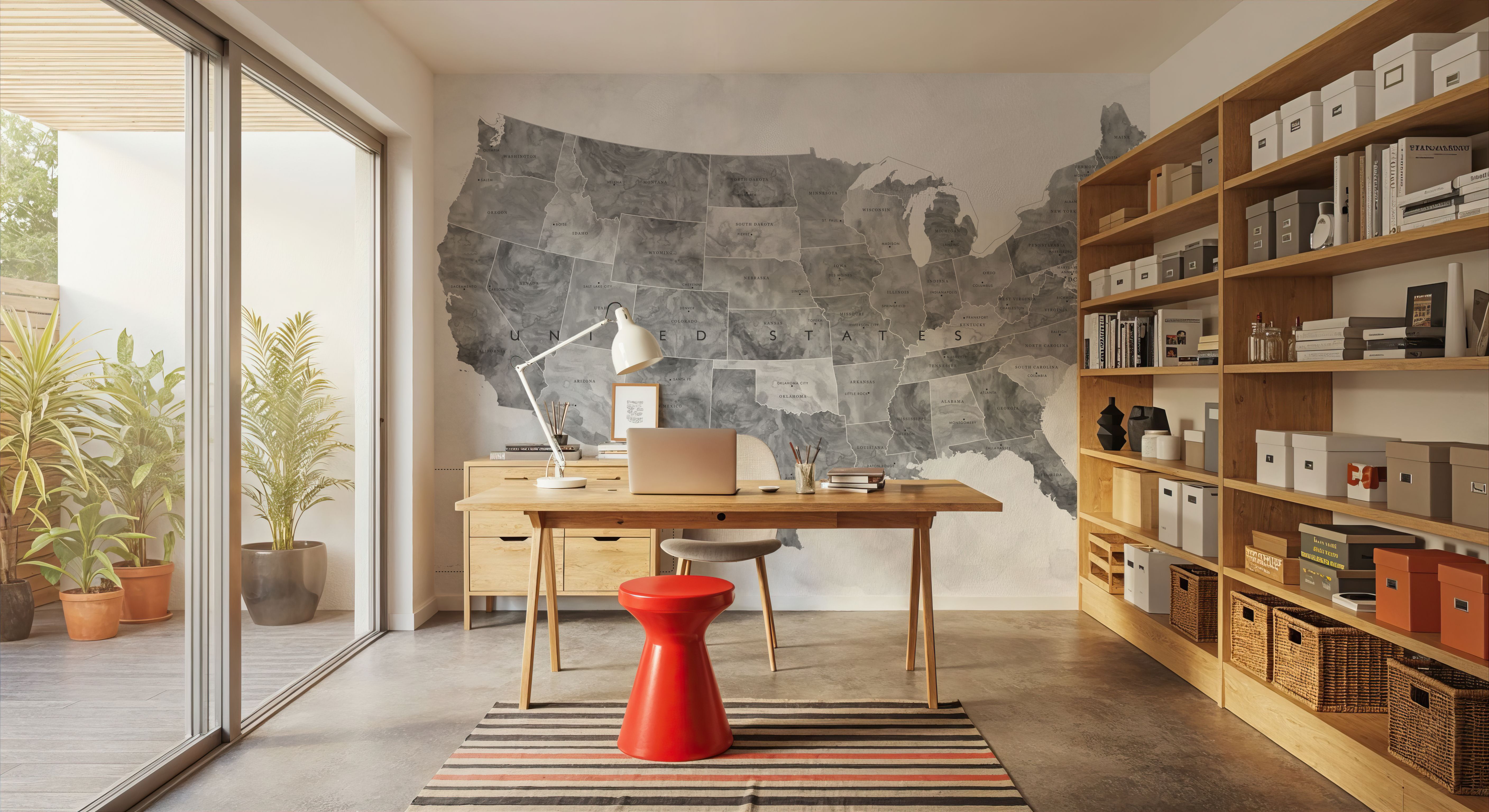US State Map - Jimmy Wash
