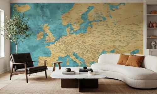Europe Map Detailed - Lexy