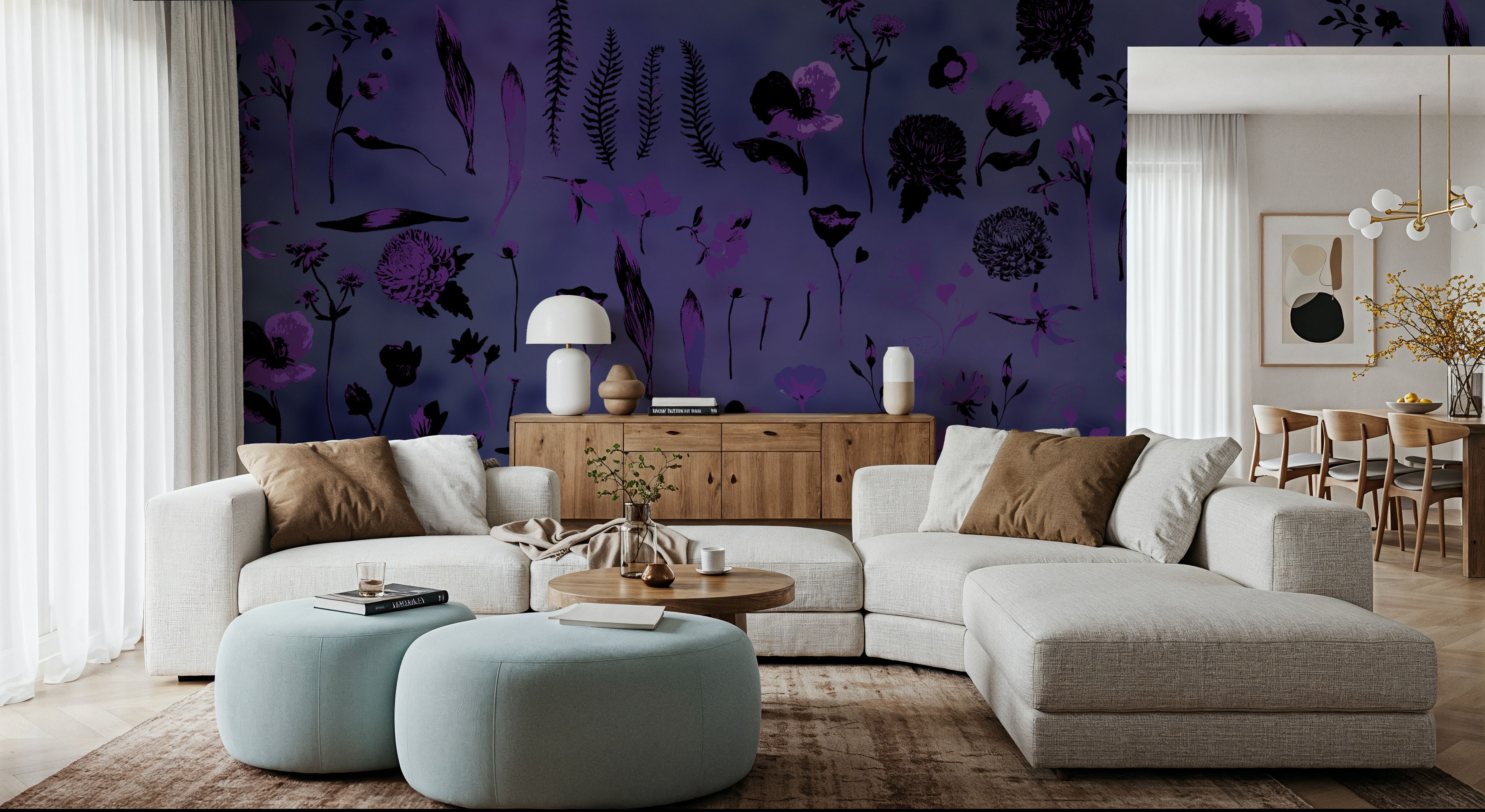 Floral Dream, Purple