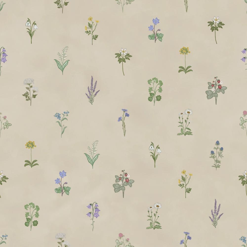Nordic Flora Petite, Light Beige