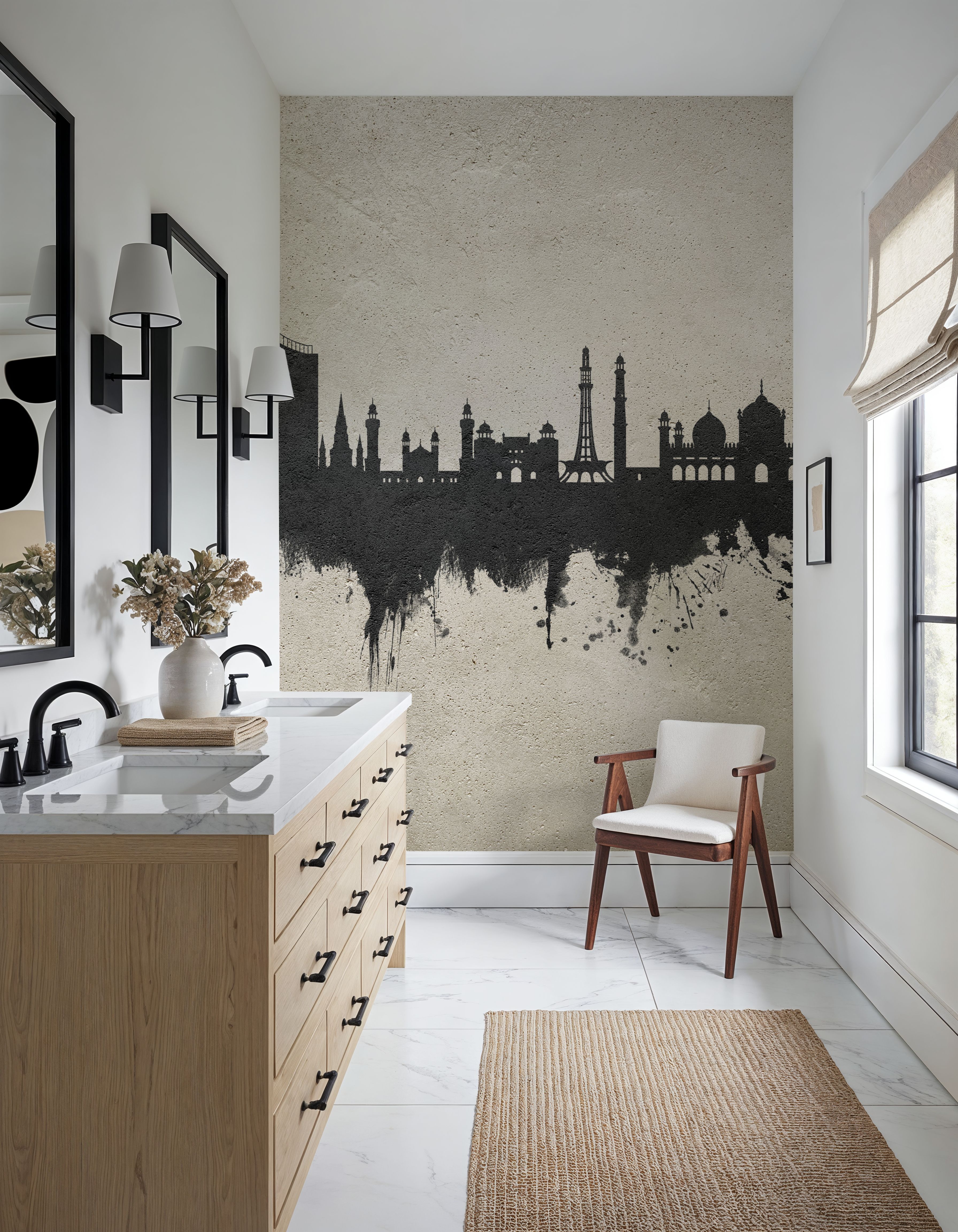 Lahore Pakistan Skyline Concrete