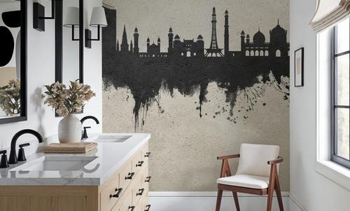 Lahore Pakistan Skyline Concrete