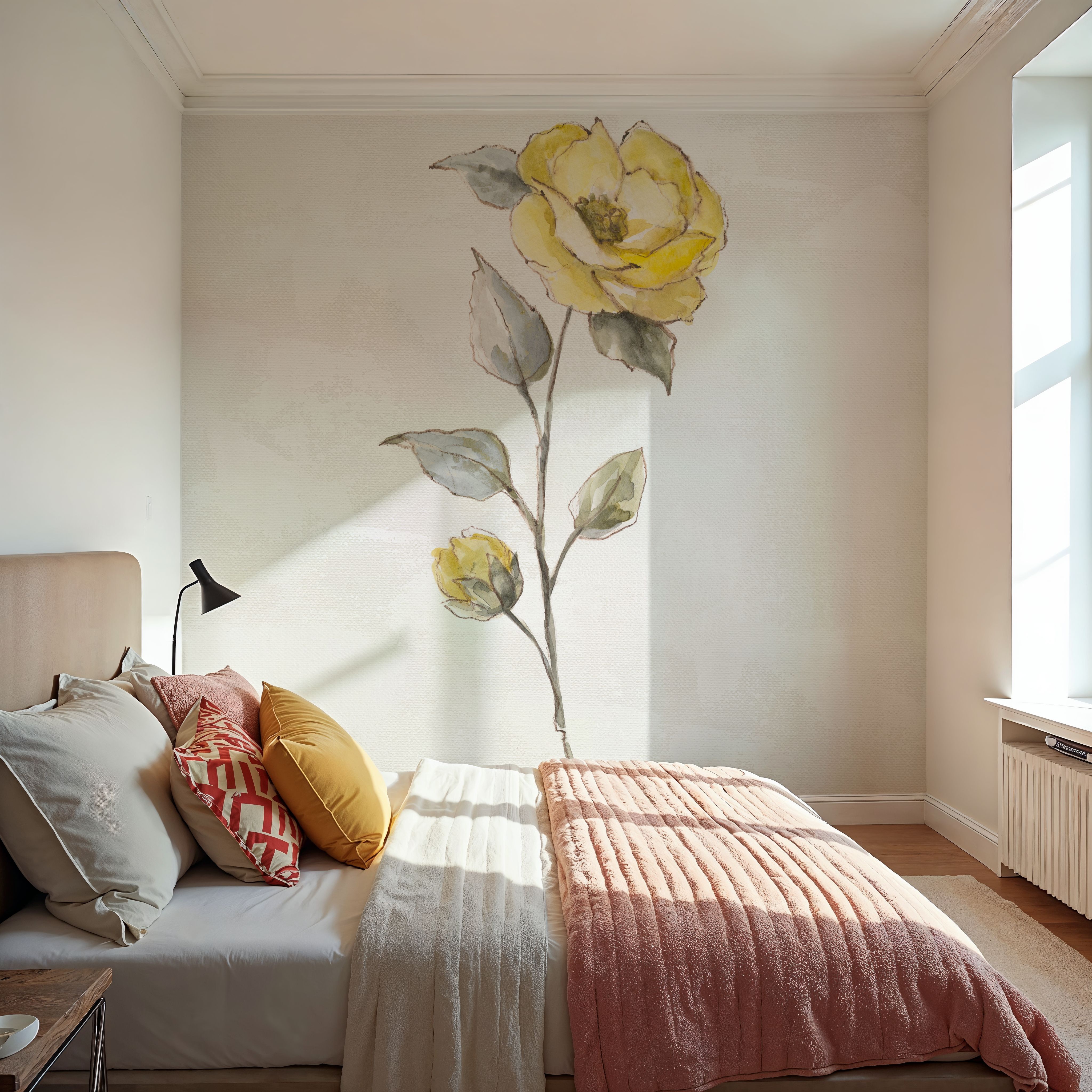 Sunny Roses Flower I