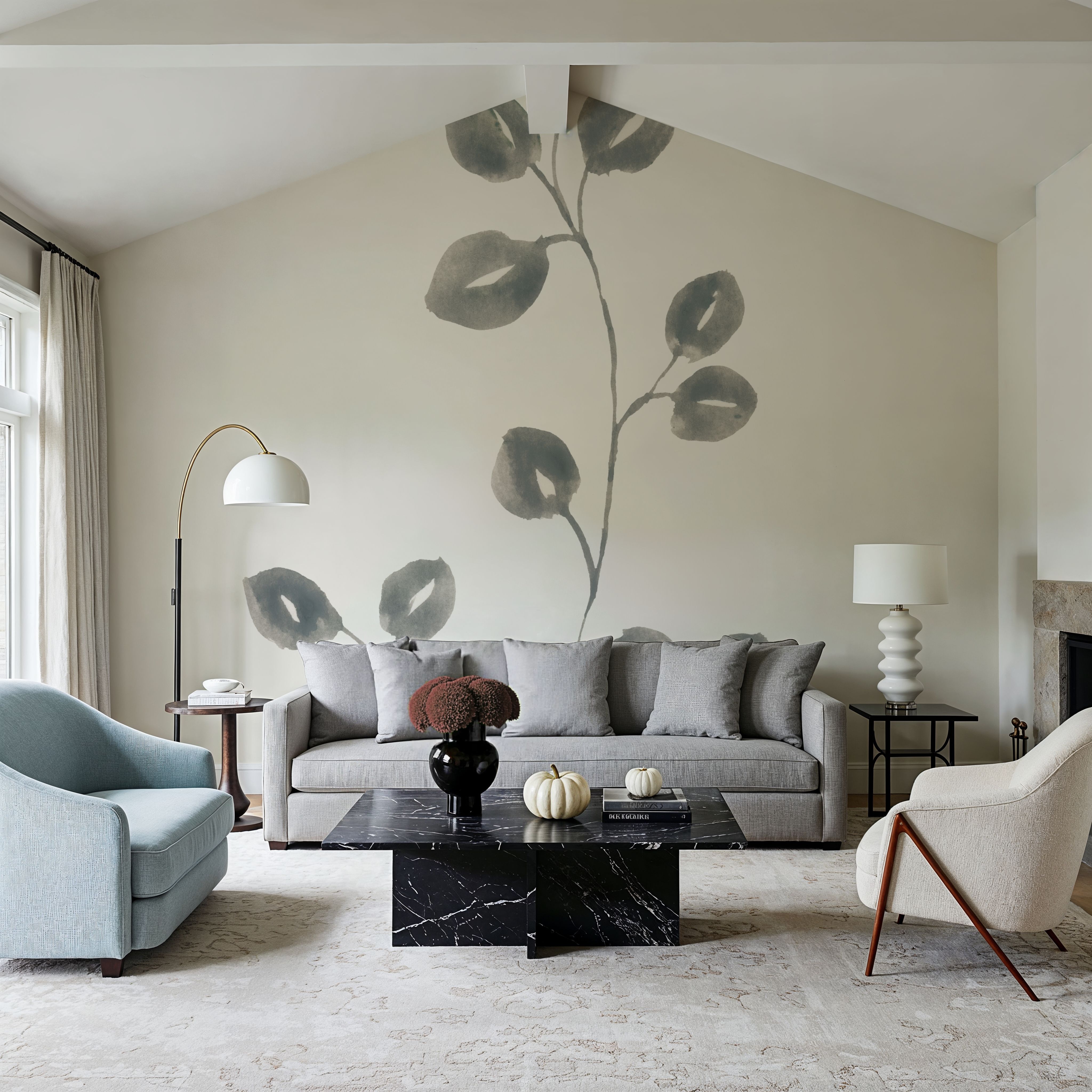 Linen Leaves II