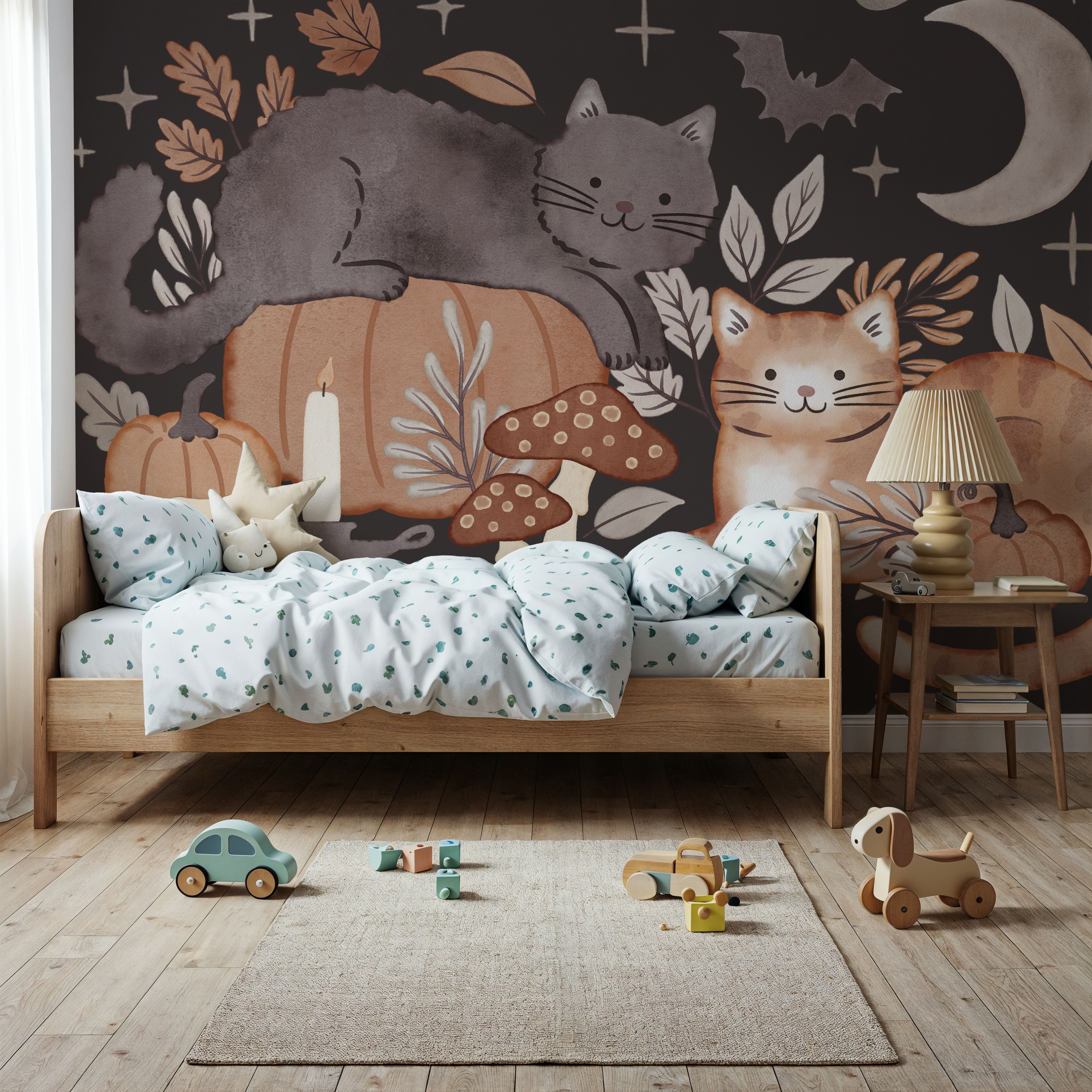 Pumpkins and Paws III Dark