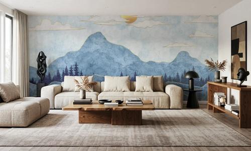 Blue Haze Mountains
