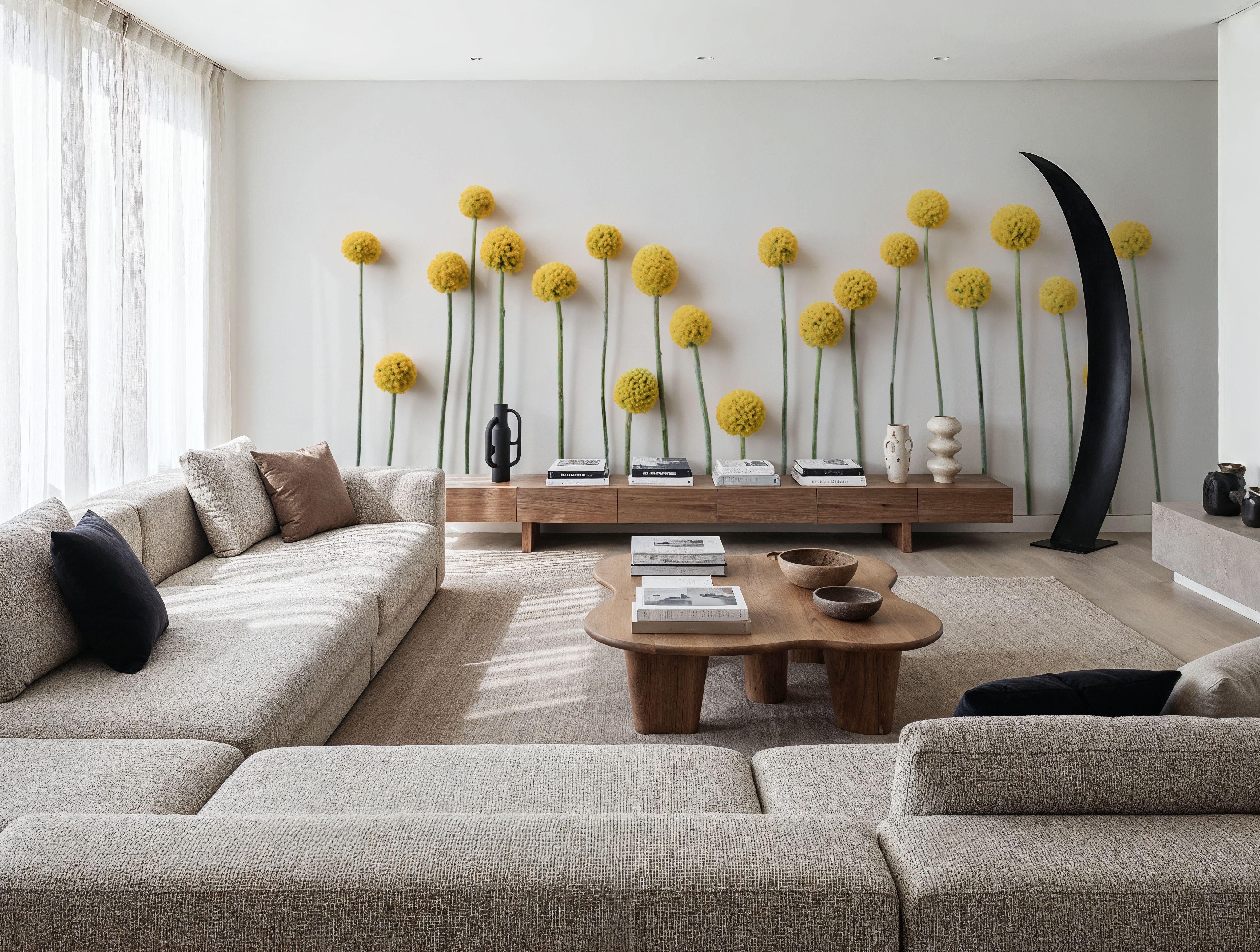 Minimalist Craspedia