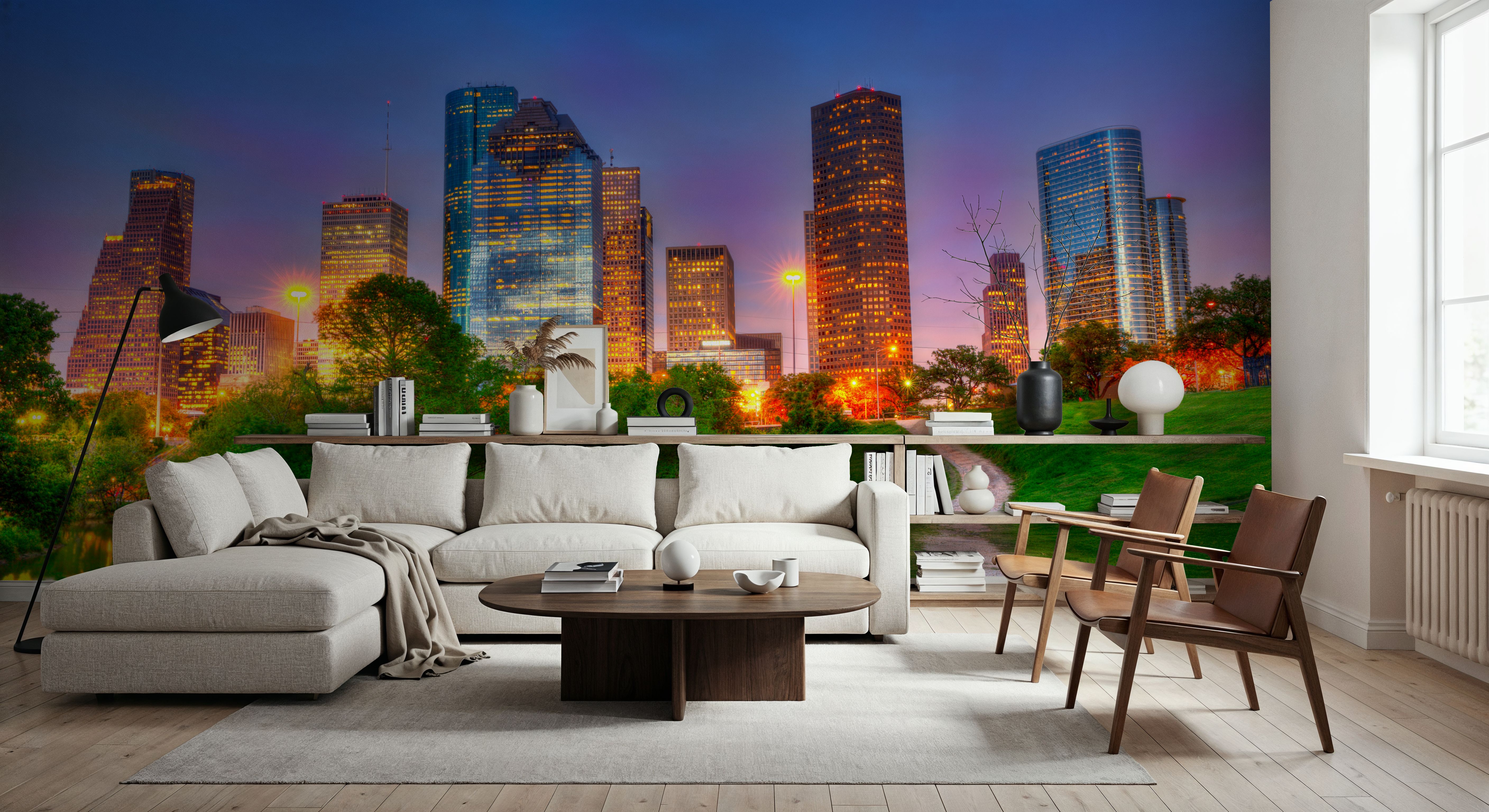 Lush Houston Sunset