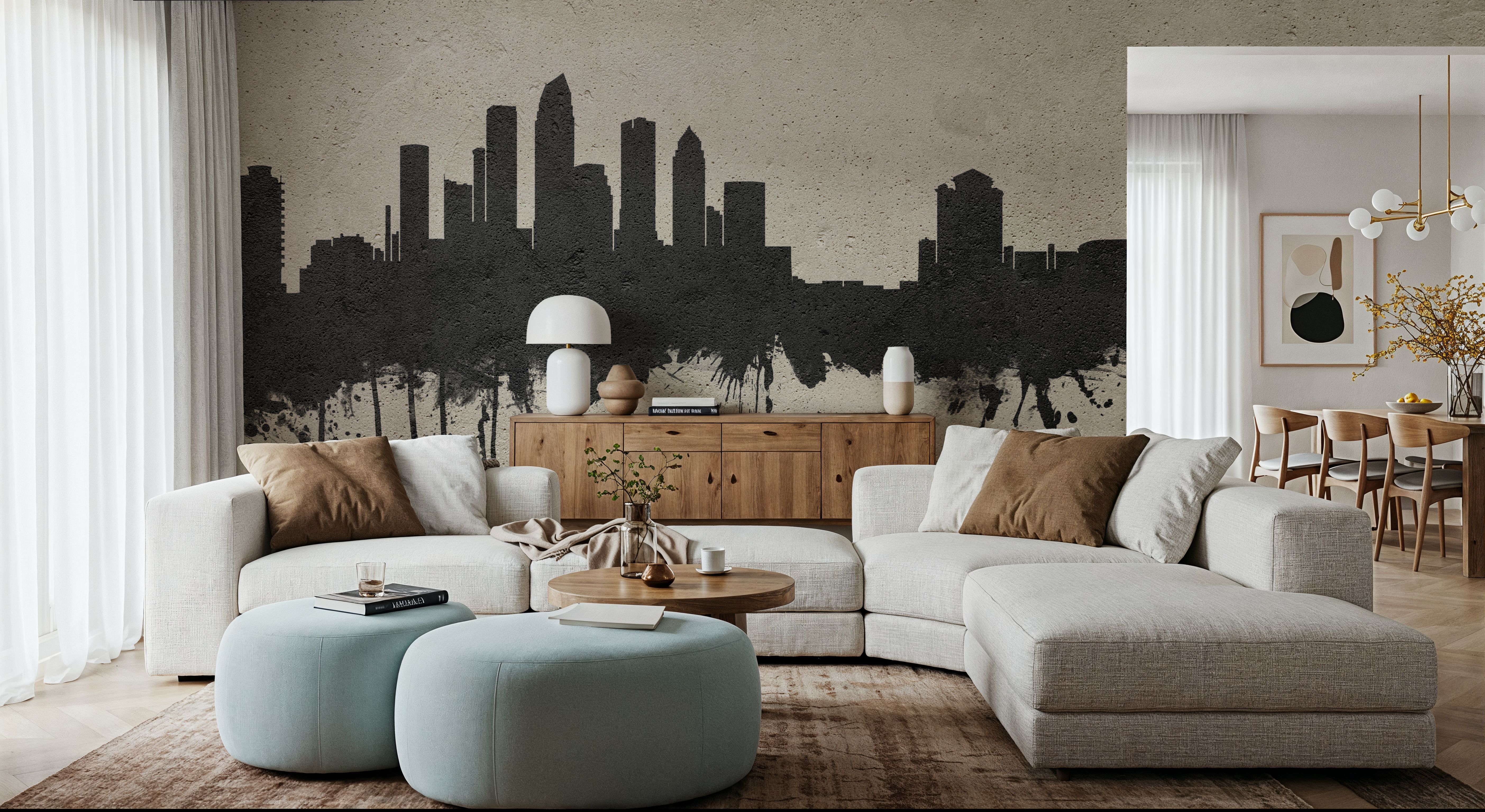 Tampa Florida Skyline Concrete