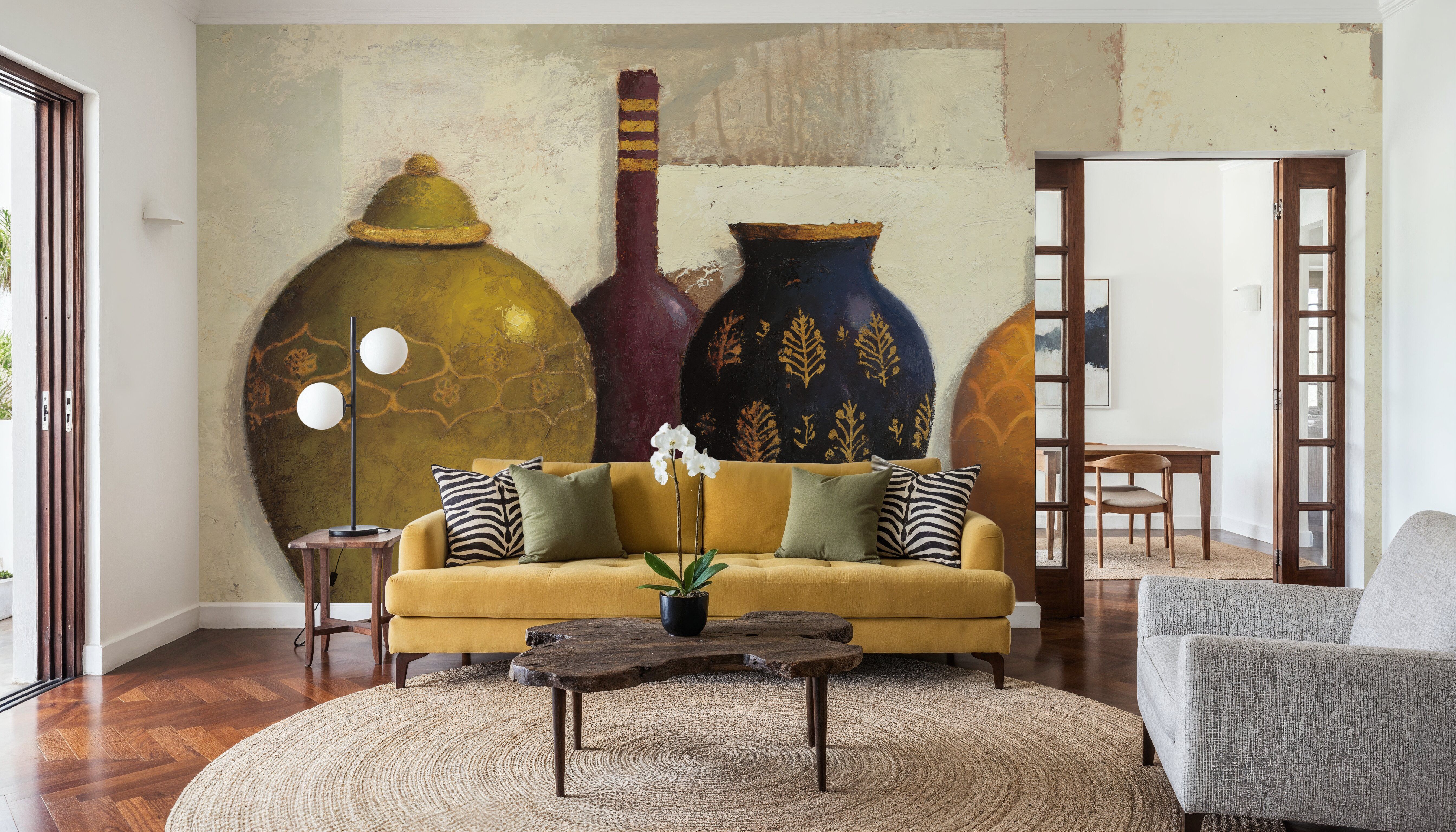 Jeweled Vases, Wallpaper