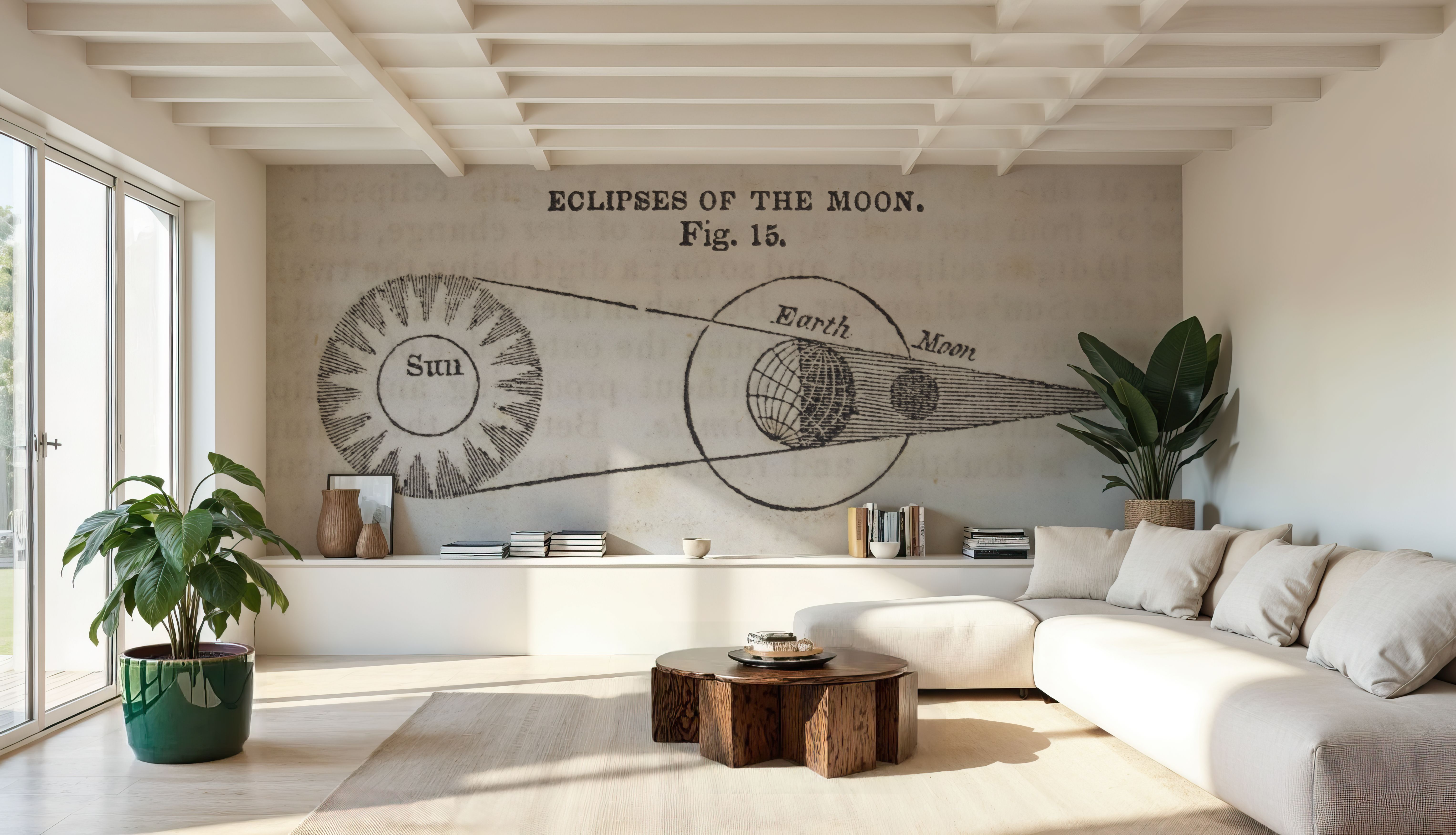 Geography of the Heavens IV, Wallpaper