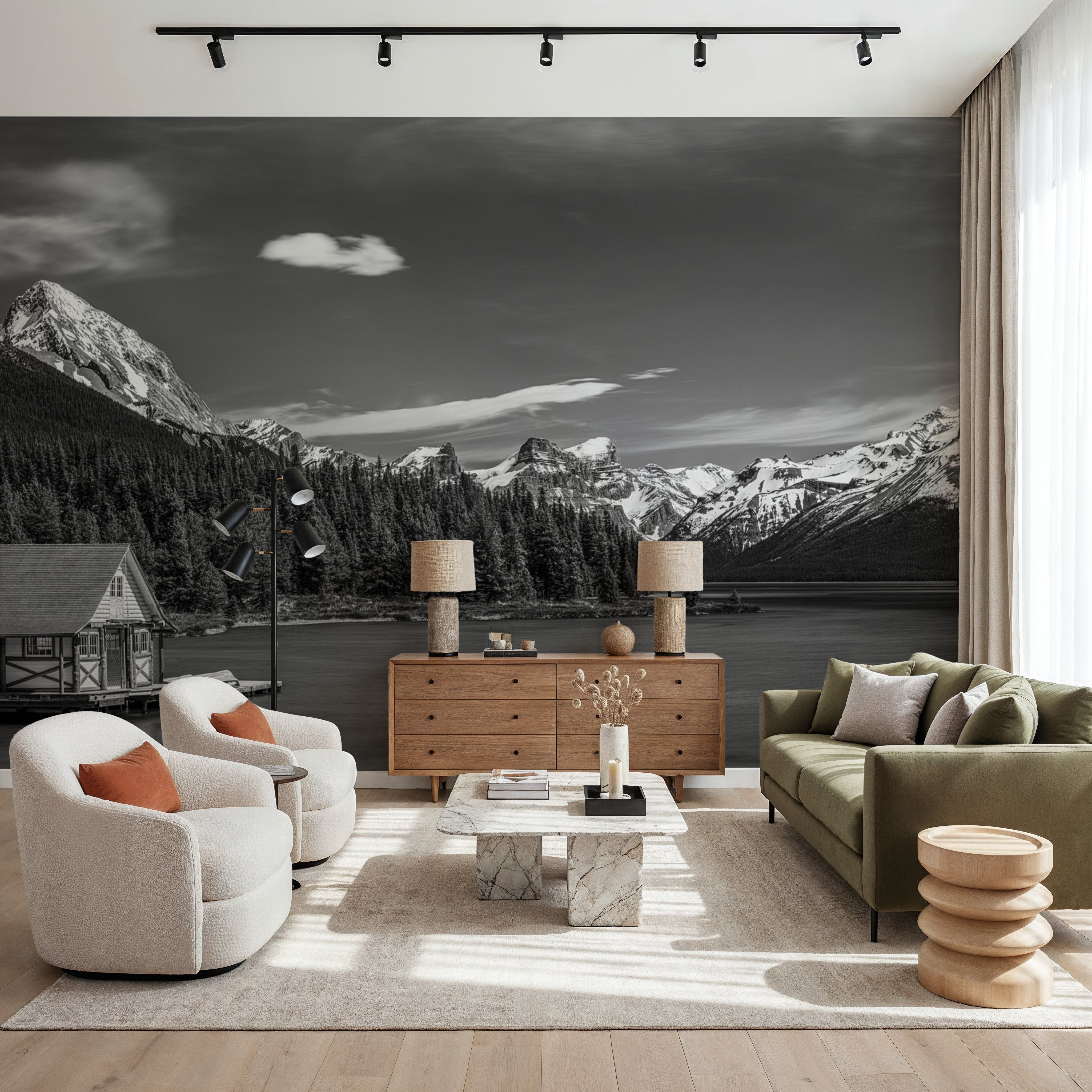 Canadian Boathouse BW