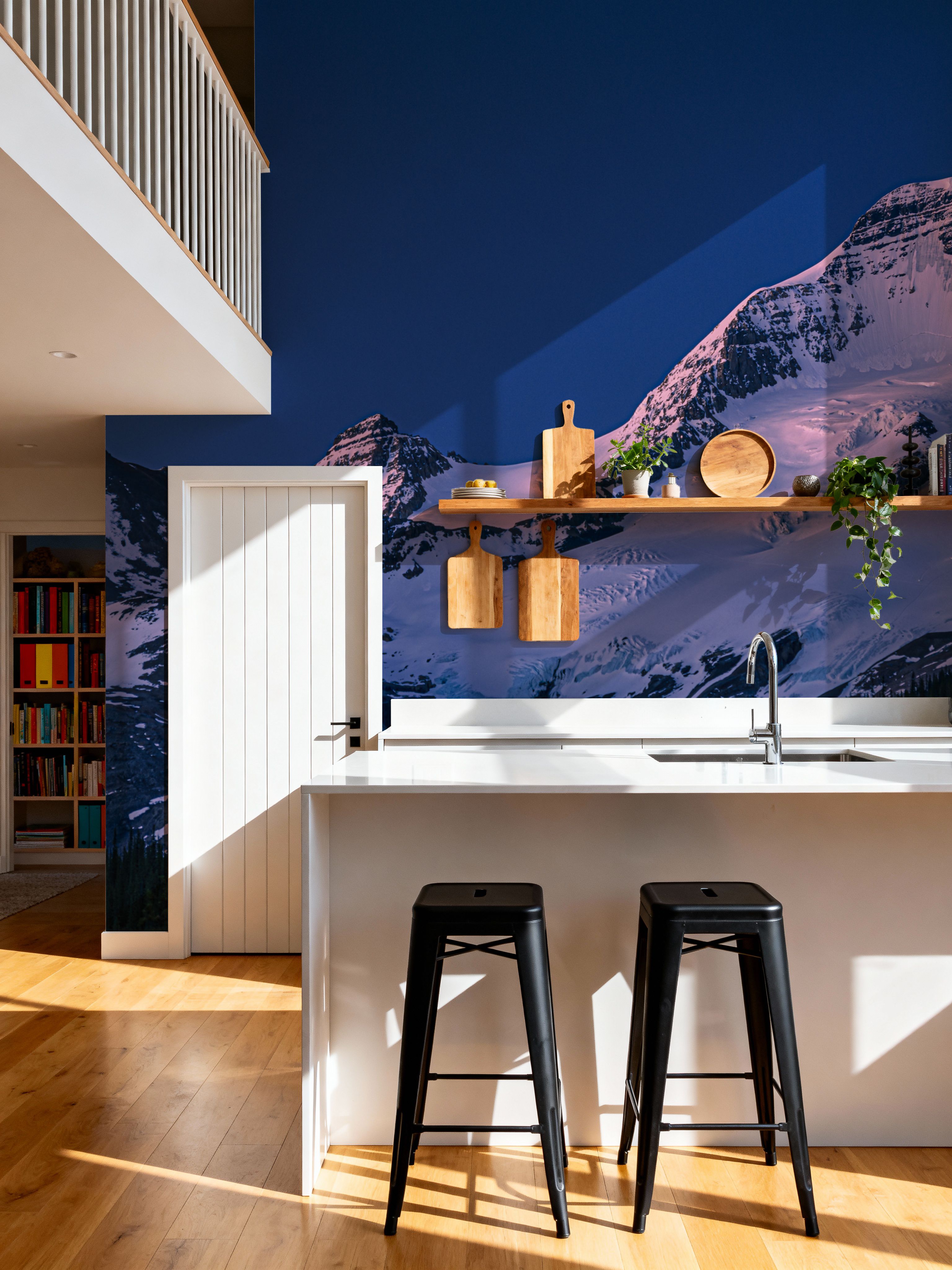 Mount Athabasca Moon