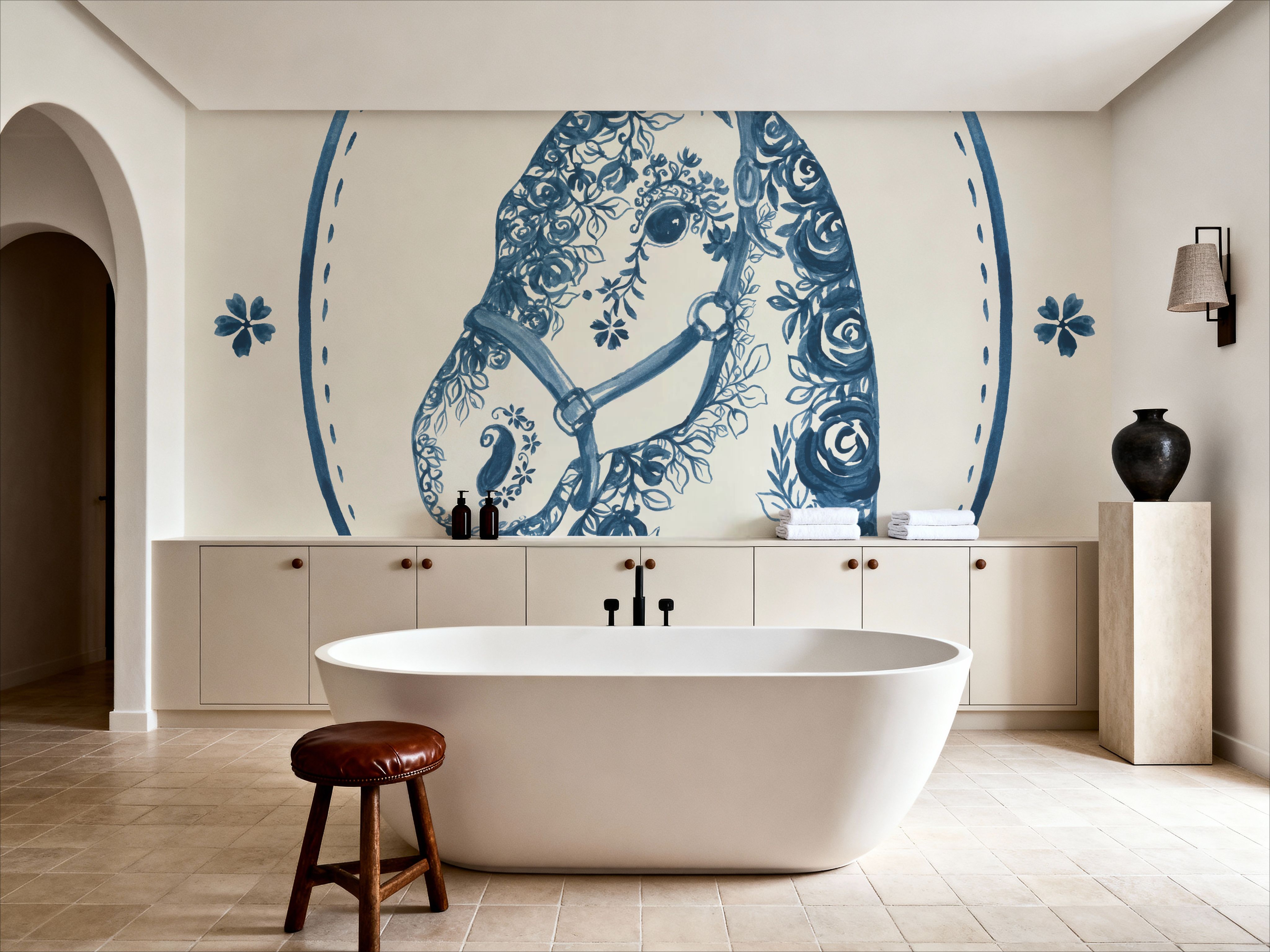 Chinoiserie Cowgirl II