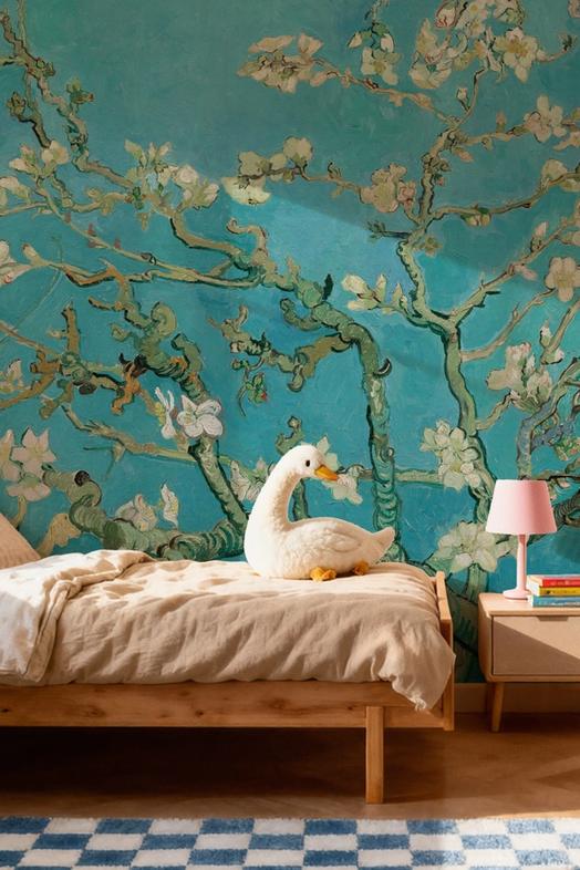 Almond Blossom, Turquoise