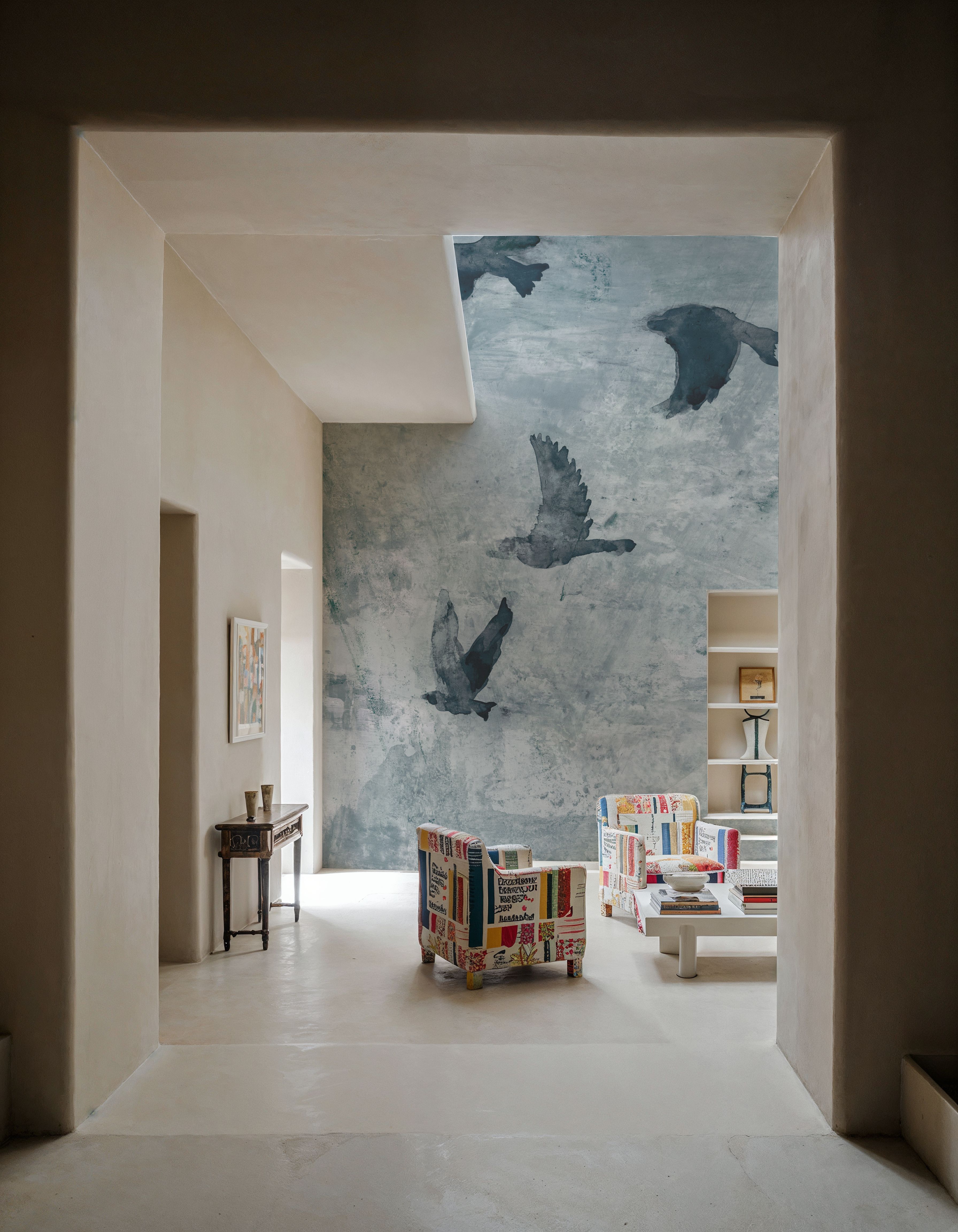 Migration Blue Panel I