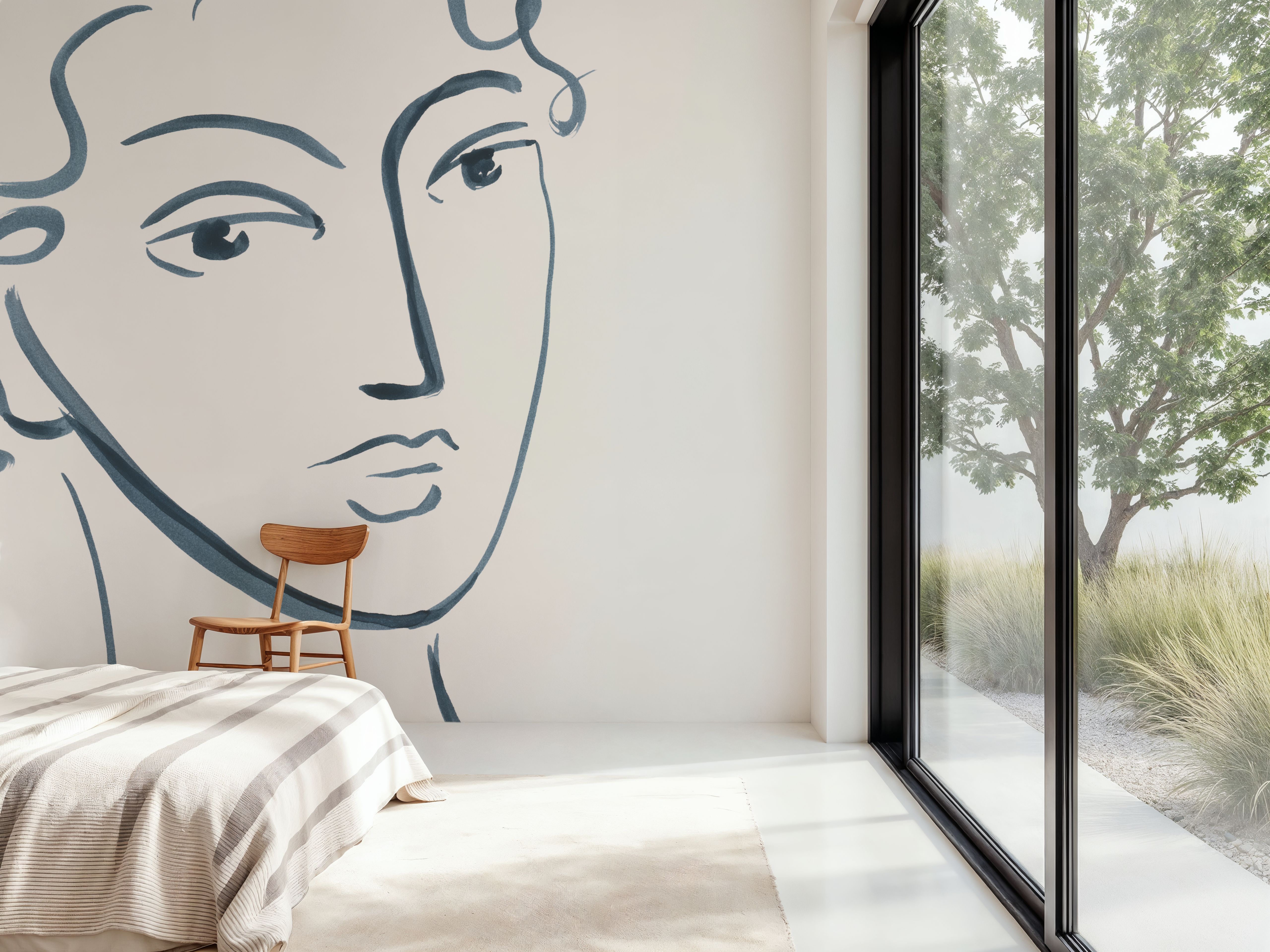 Whimsy Portrait I, Behang