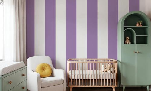 Circus Stripes, Purple
