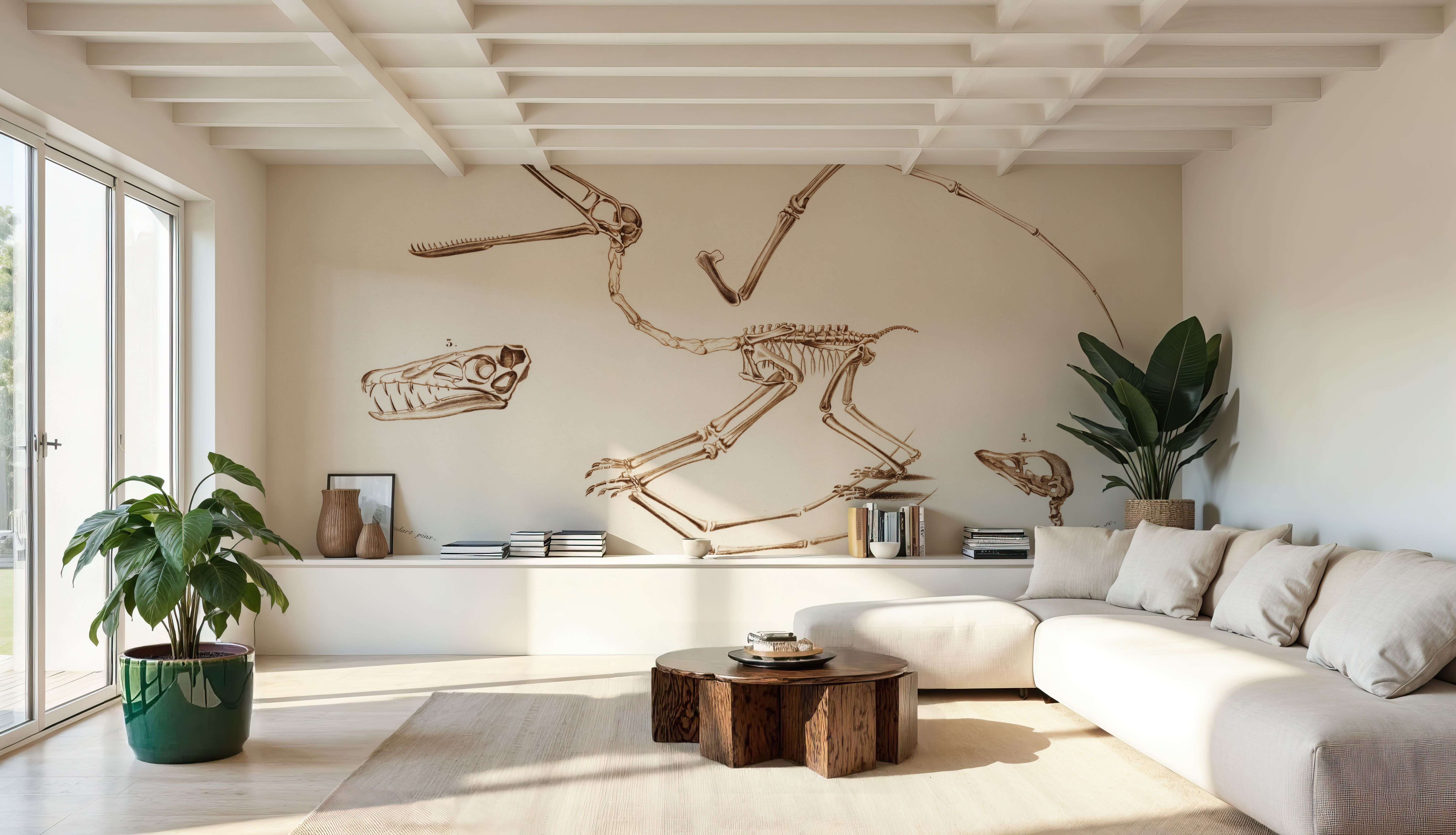 Pterosaur Illustrated, Papier peint