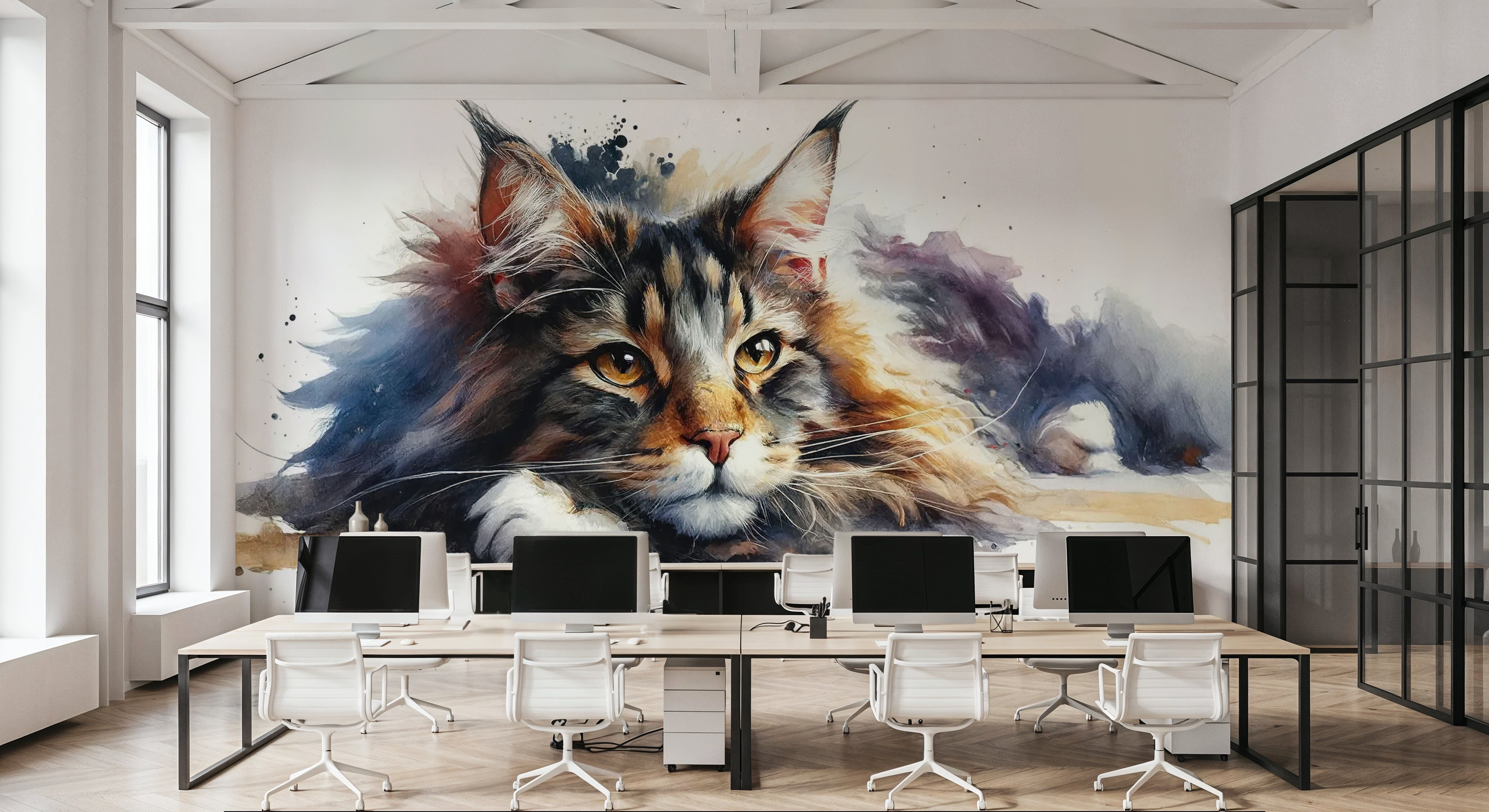 Maine Coon in Repose Blends