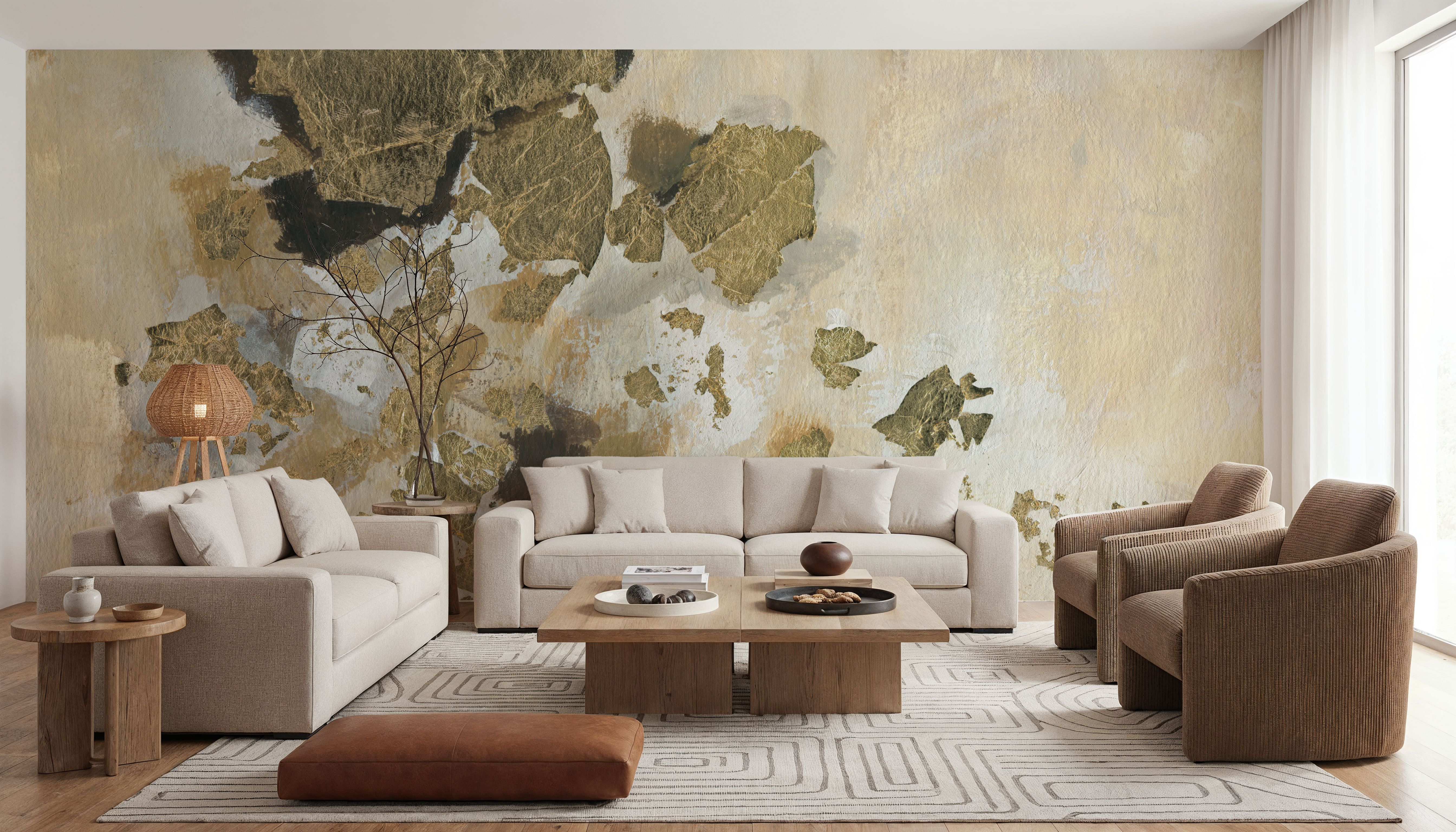 Bright Leaf Abstract