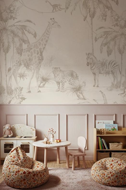 Whimsical Wildlife Gray