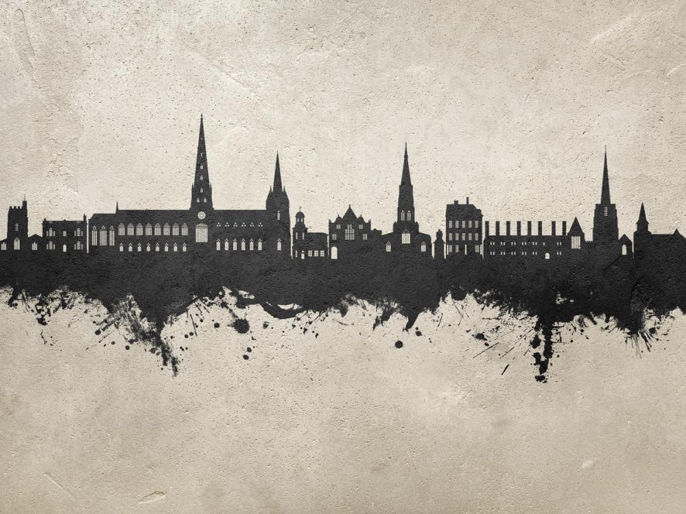 Lichfield England Skyline Concrete