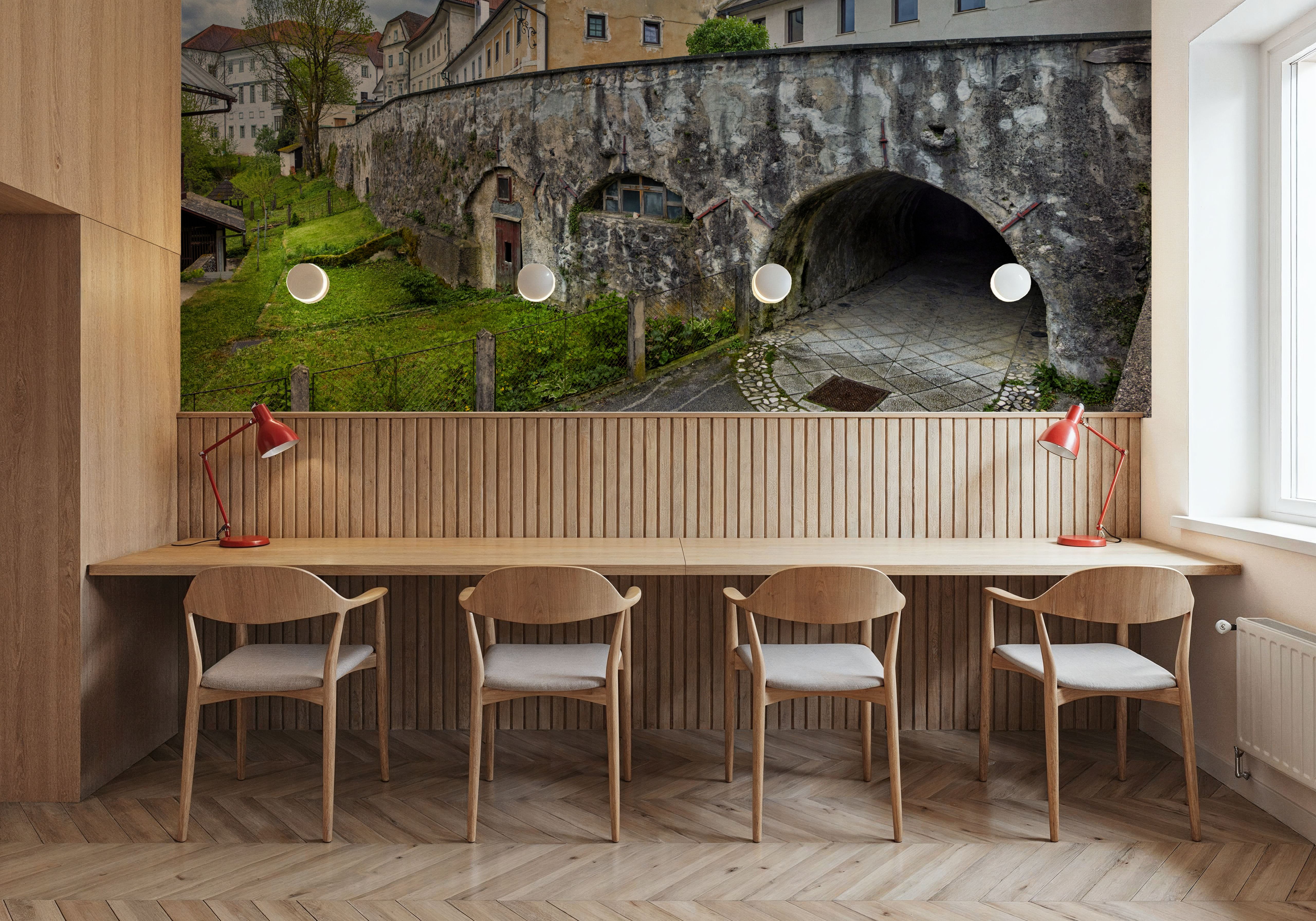 Timeworn Entrance, Carte da parati