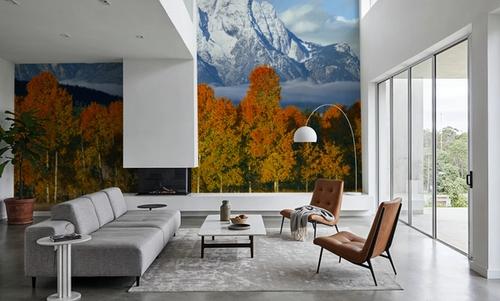 Misty Autumn Peaks